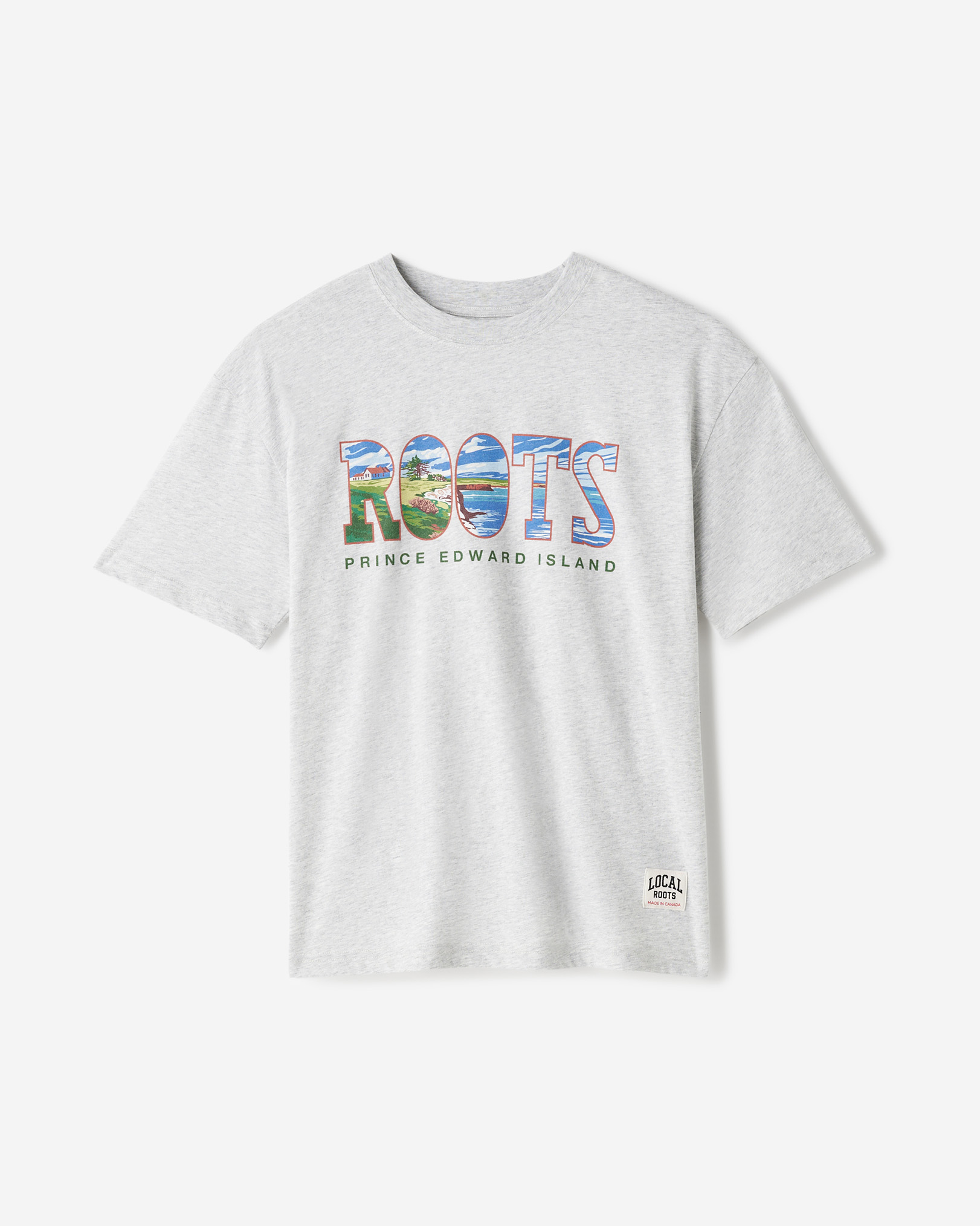 Greetings From The East T-Shirt - Athletic Grey Mix