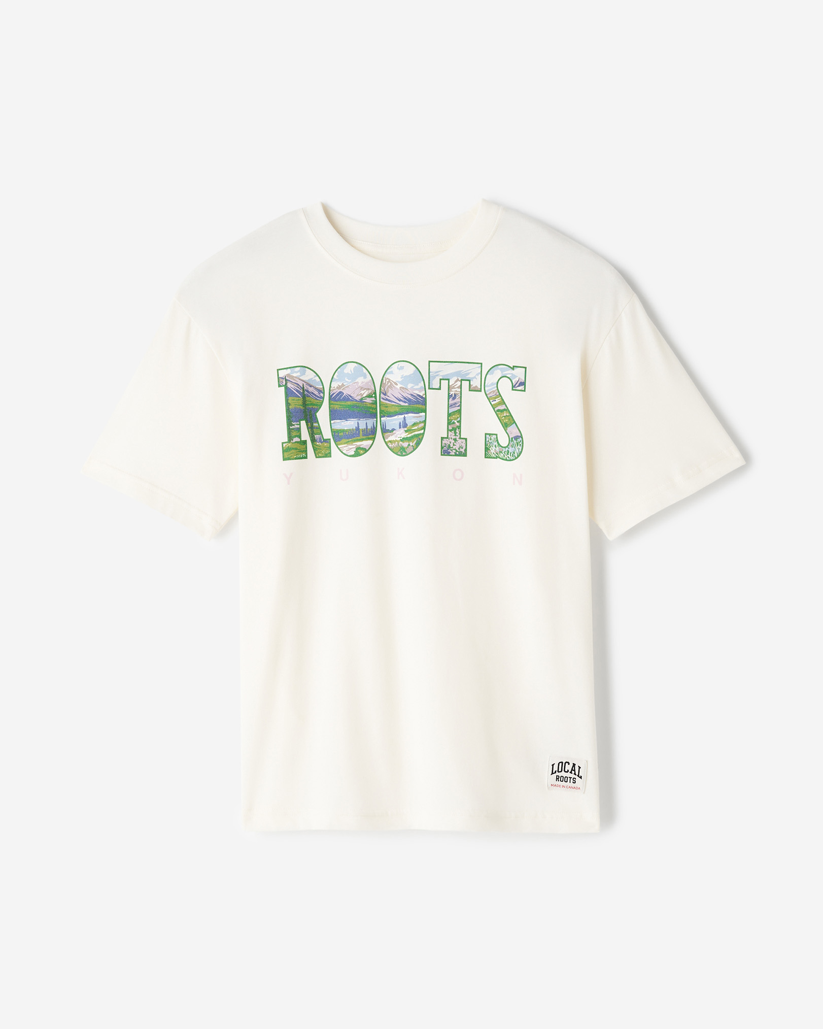 Greetings From North T-Shirt - Egret