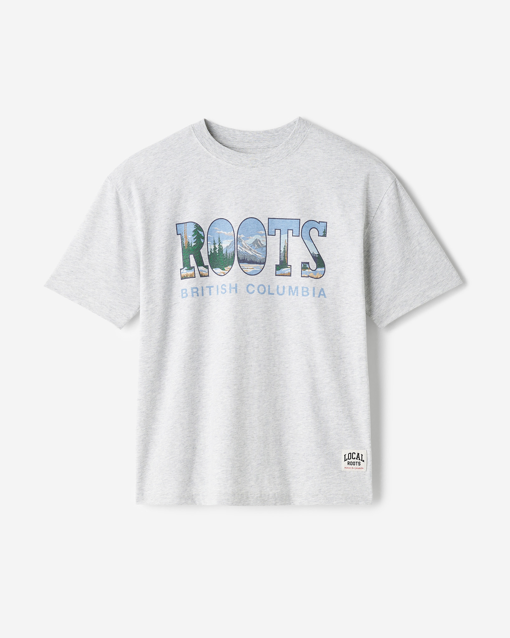 Greetings From The West T-Shirt - Athletic Grey Mix