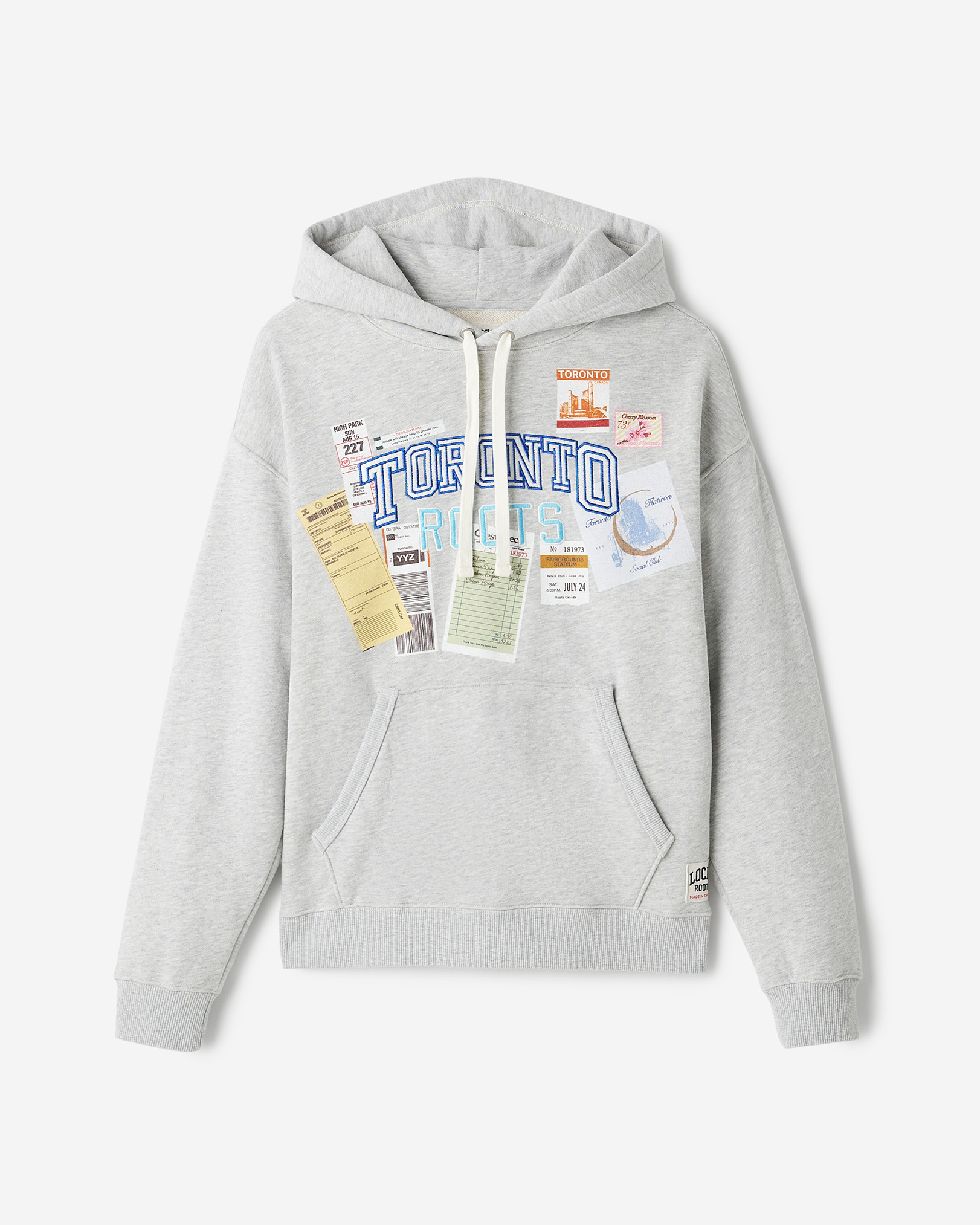 Toronto Ephemera Hoodie - Athletic Grey Mix