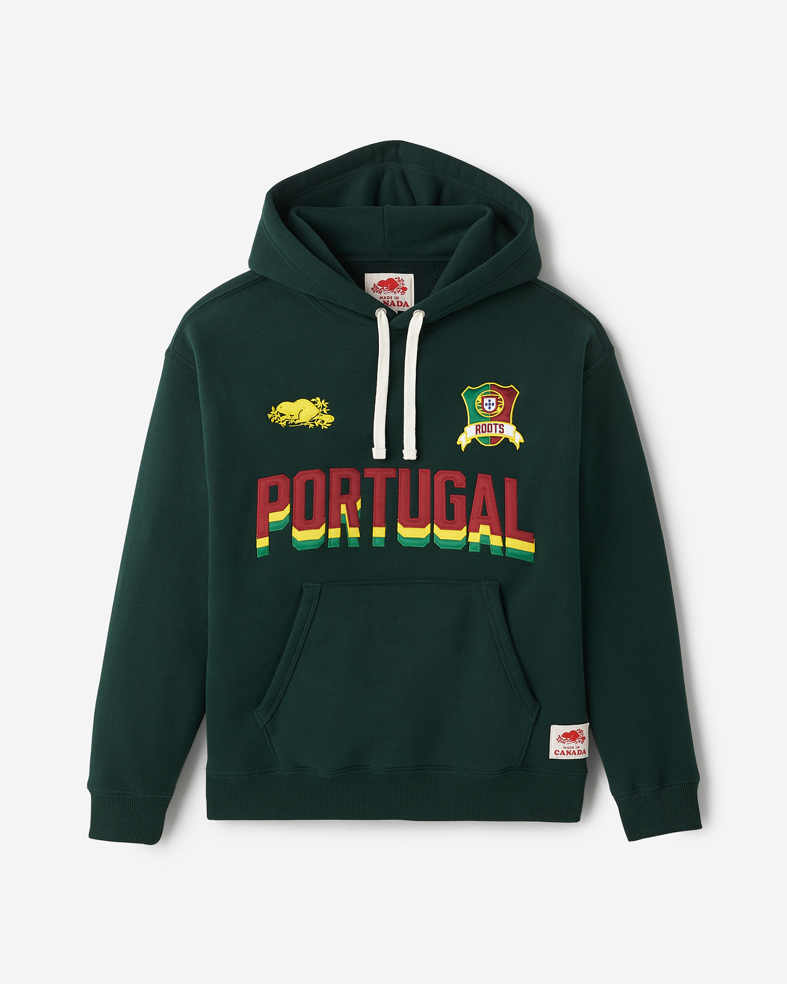 Roots Worldwide Portugal Hoodie - Varsity Green Roots Worldwide Portugal Hoodie - Varsity Green