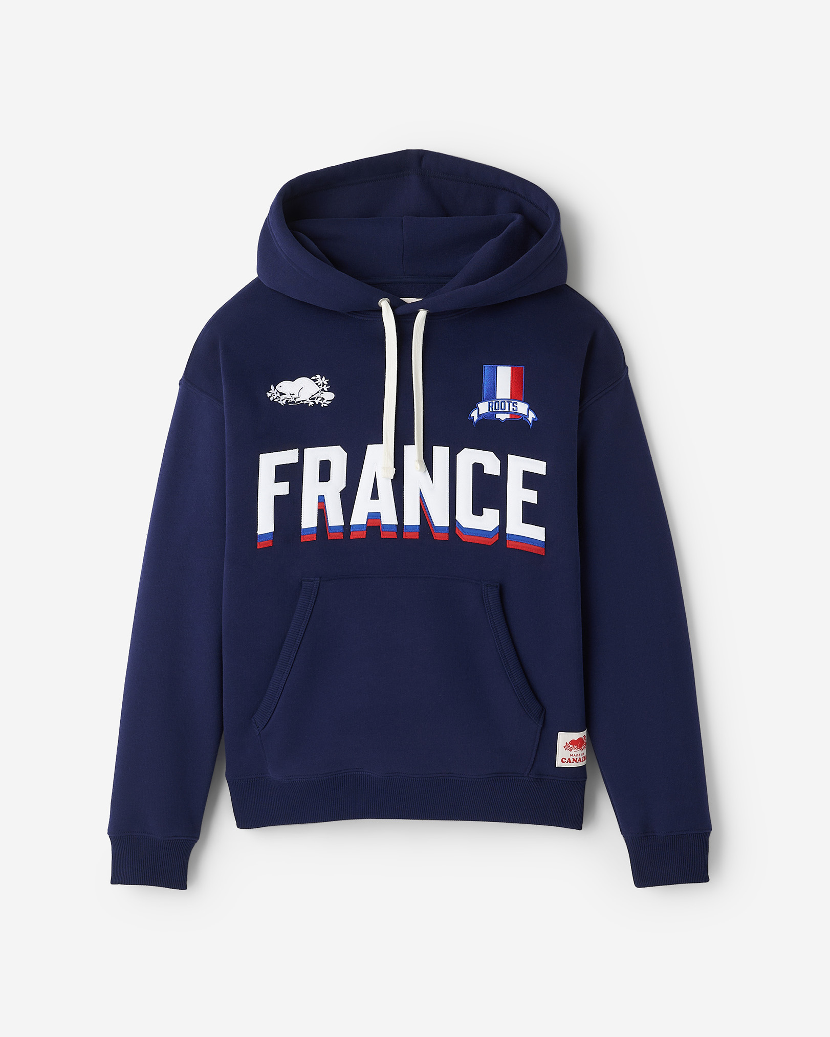 Roots Worldwide France Hoodie - Indigo Ink Roots Worldwide France Hoodie - Indigo Ink