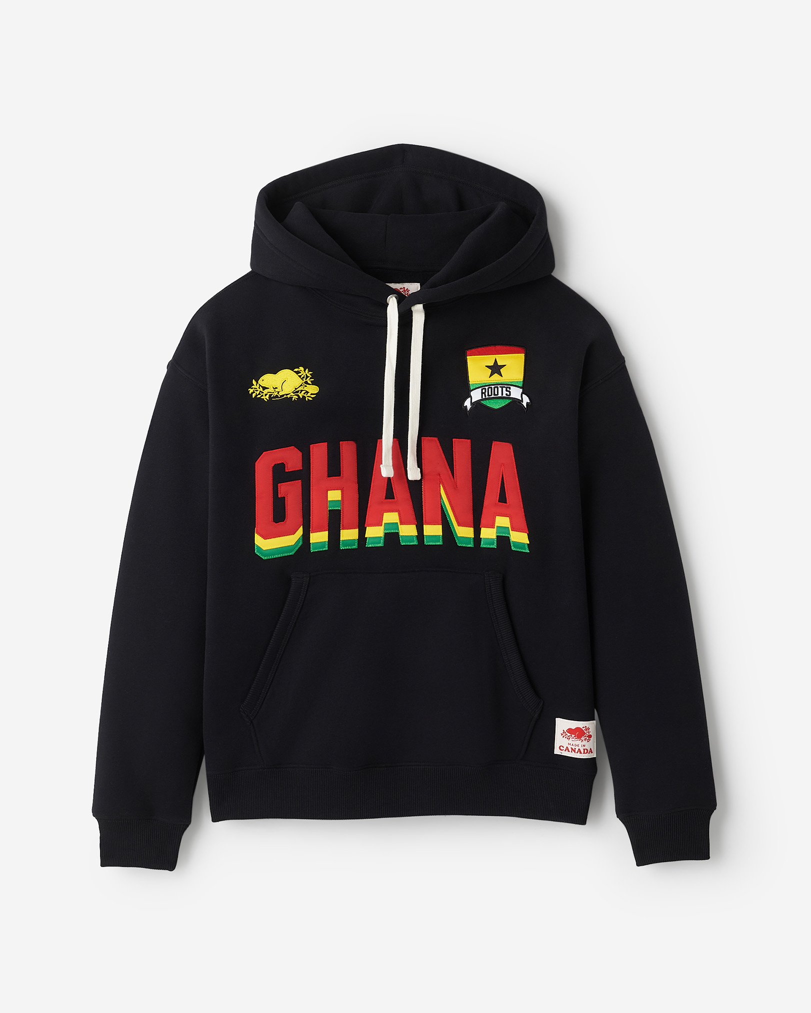 Roots Worldwide Ghana Hoodie - Black Roots Worldwide Ghana Hoodie - Black