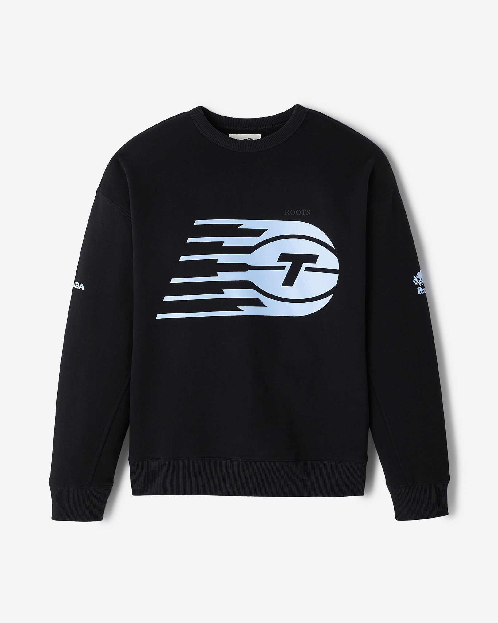 Roots Toronto Tempo Crew Sweatshirt - Black