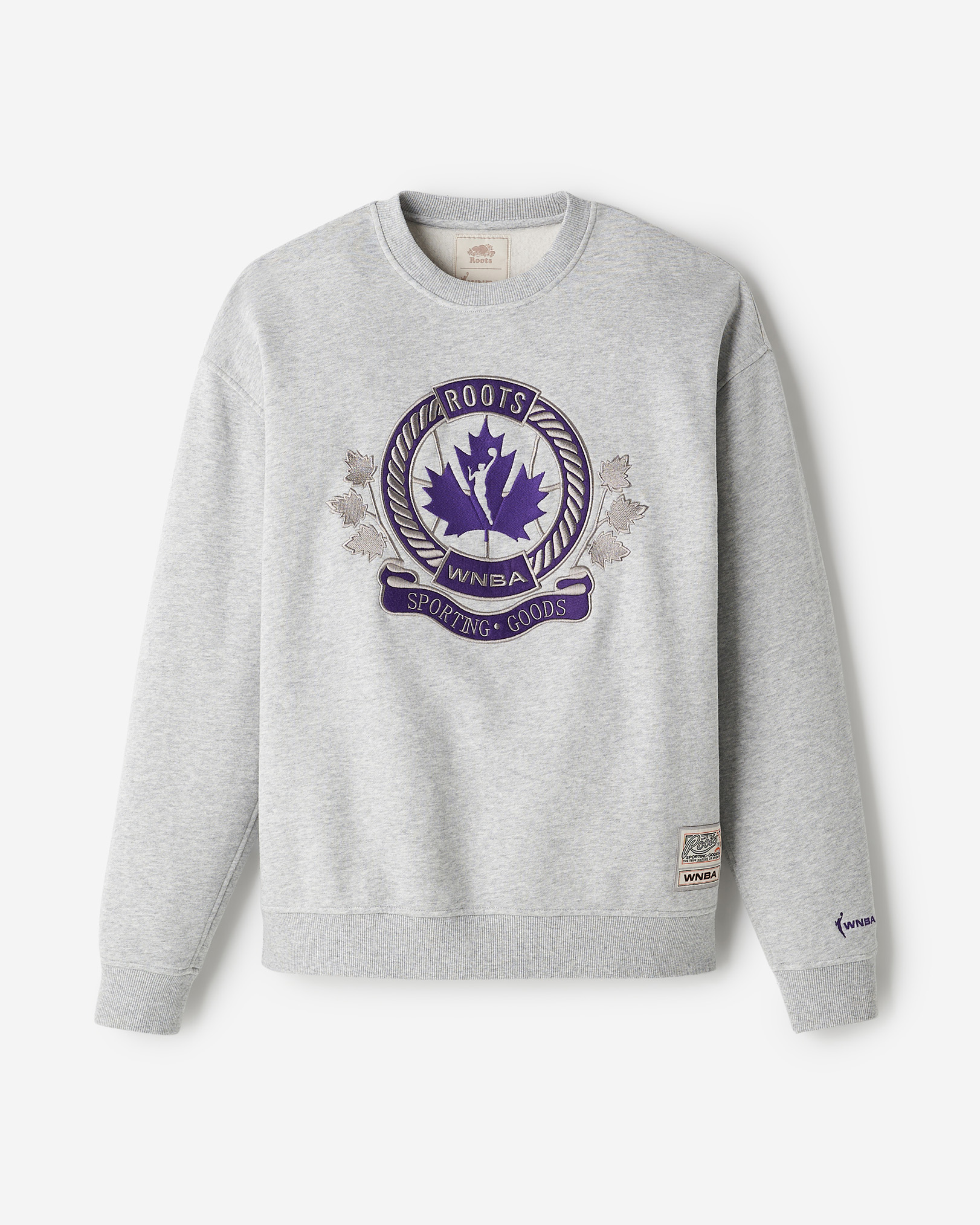 Roots WNBA Crew - Athletic Grey Mix Roots WNBA Crew - Athletic Grey Mix