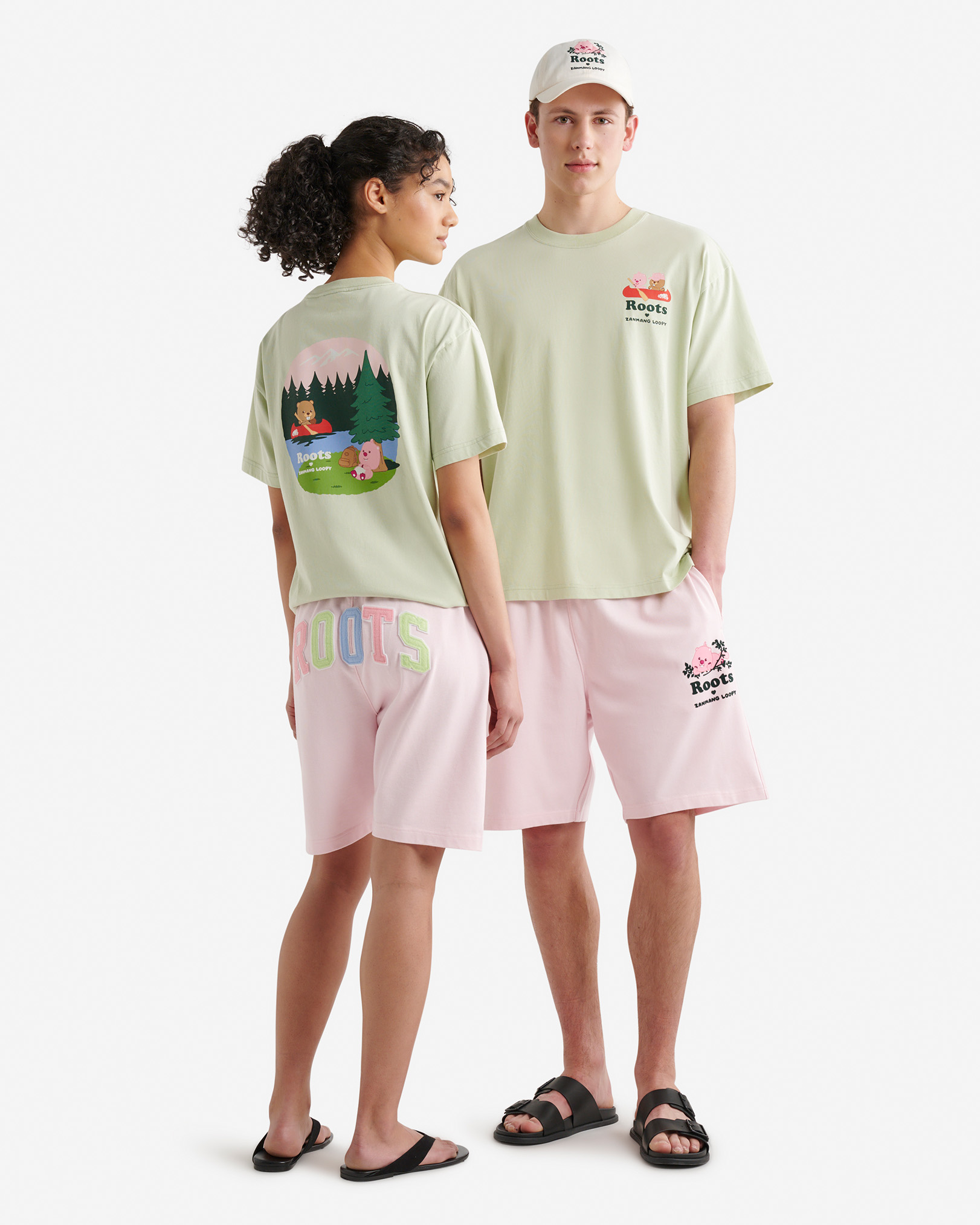 Roots X Zanmang Loopy Short 8.5 Inch - Bubble Pink