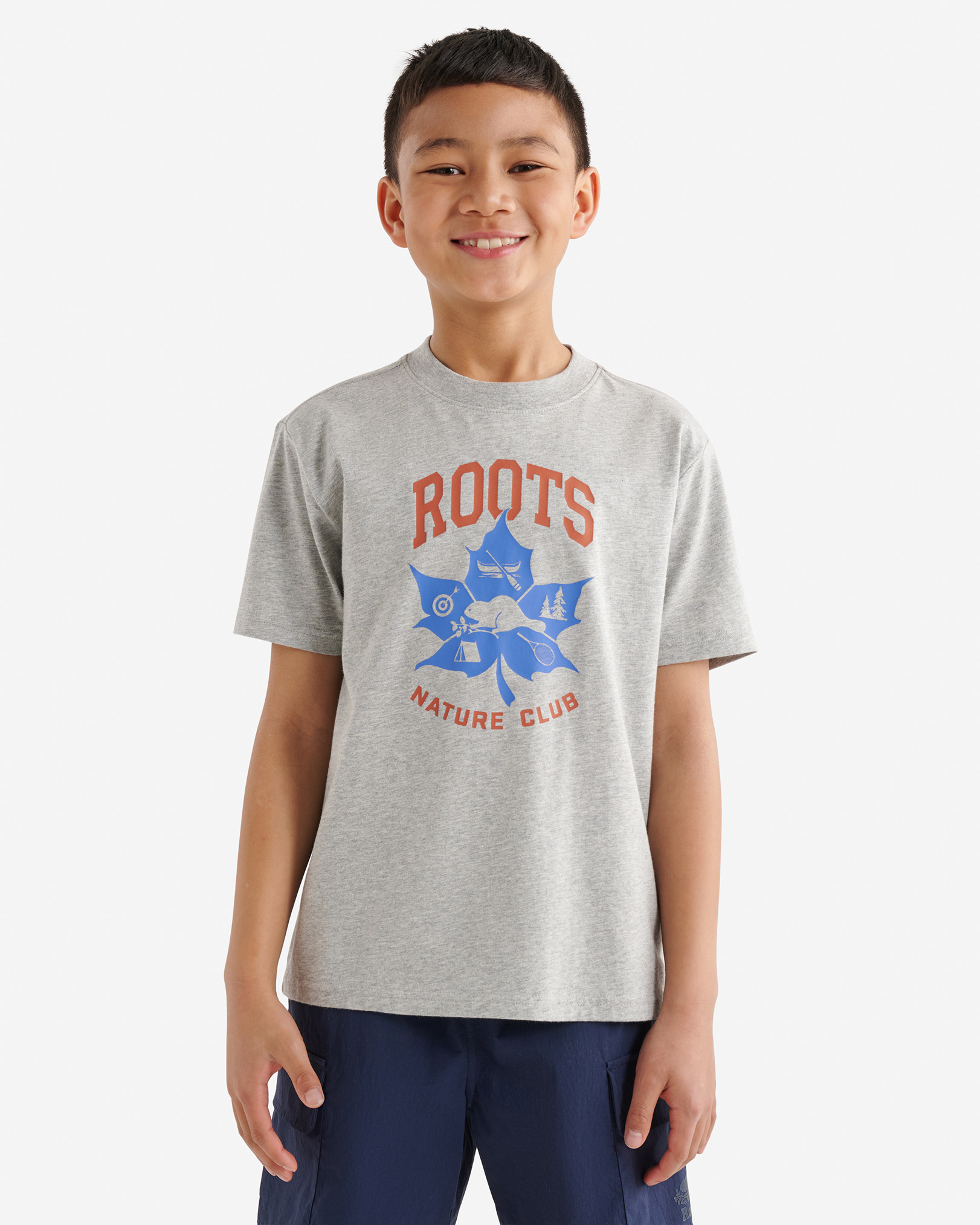 Kids Camp Leaf T-Shirt Kids Camp Leaf T-Shirt