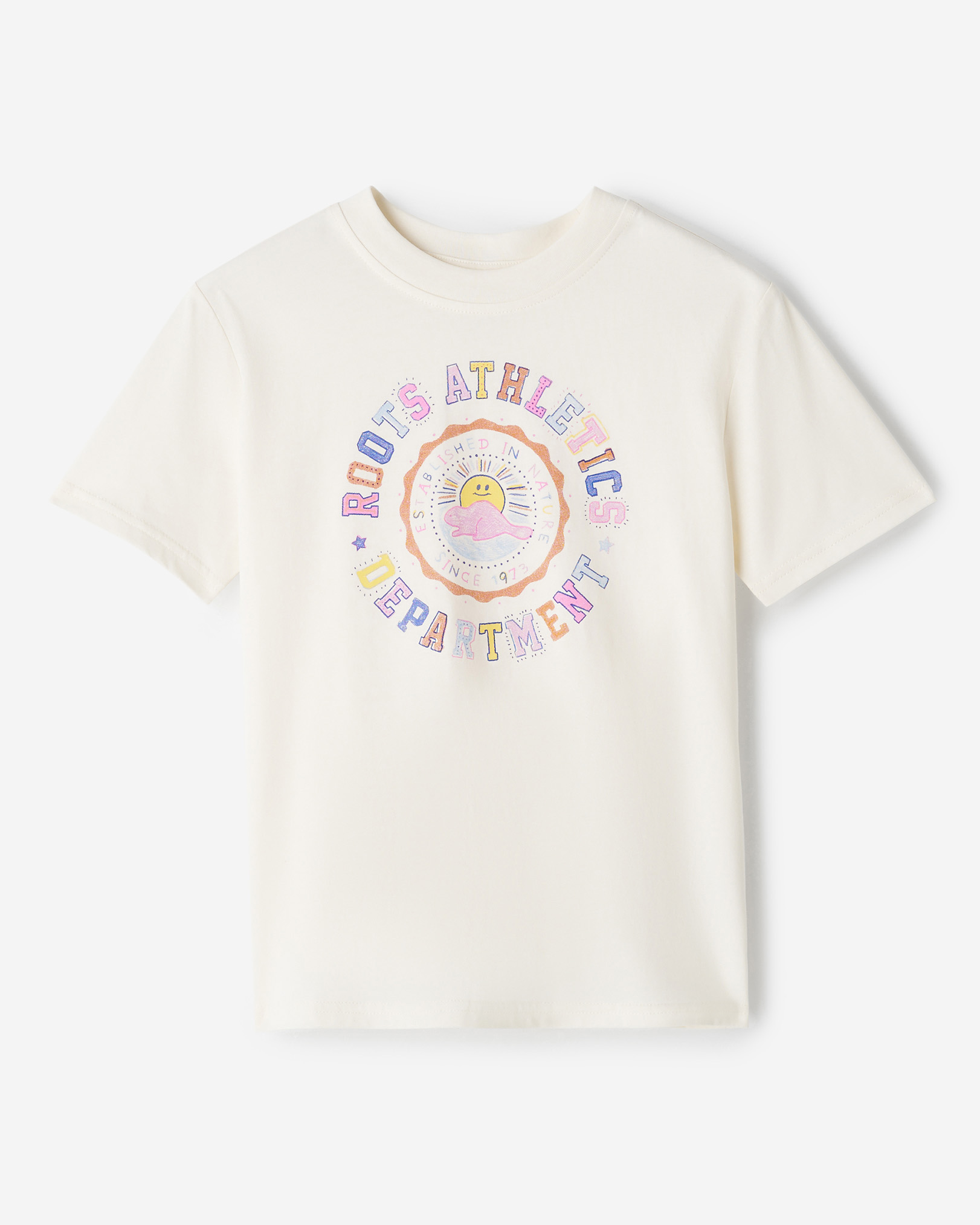 Kids Athletic Department T-Shirt - Egret