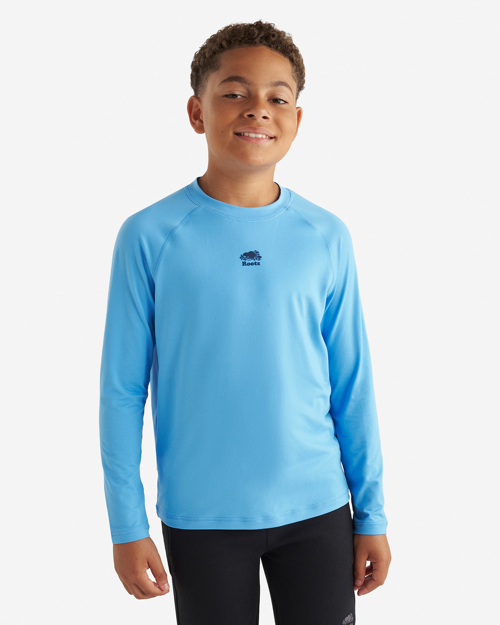Kids Active Long Sleeve T-Shirt - Louis Blue