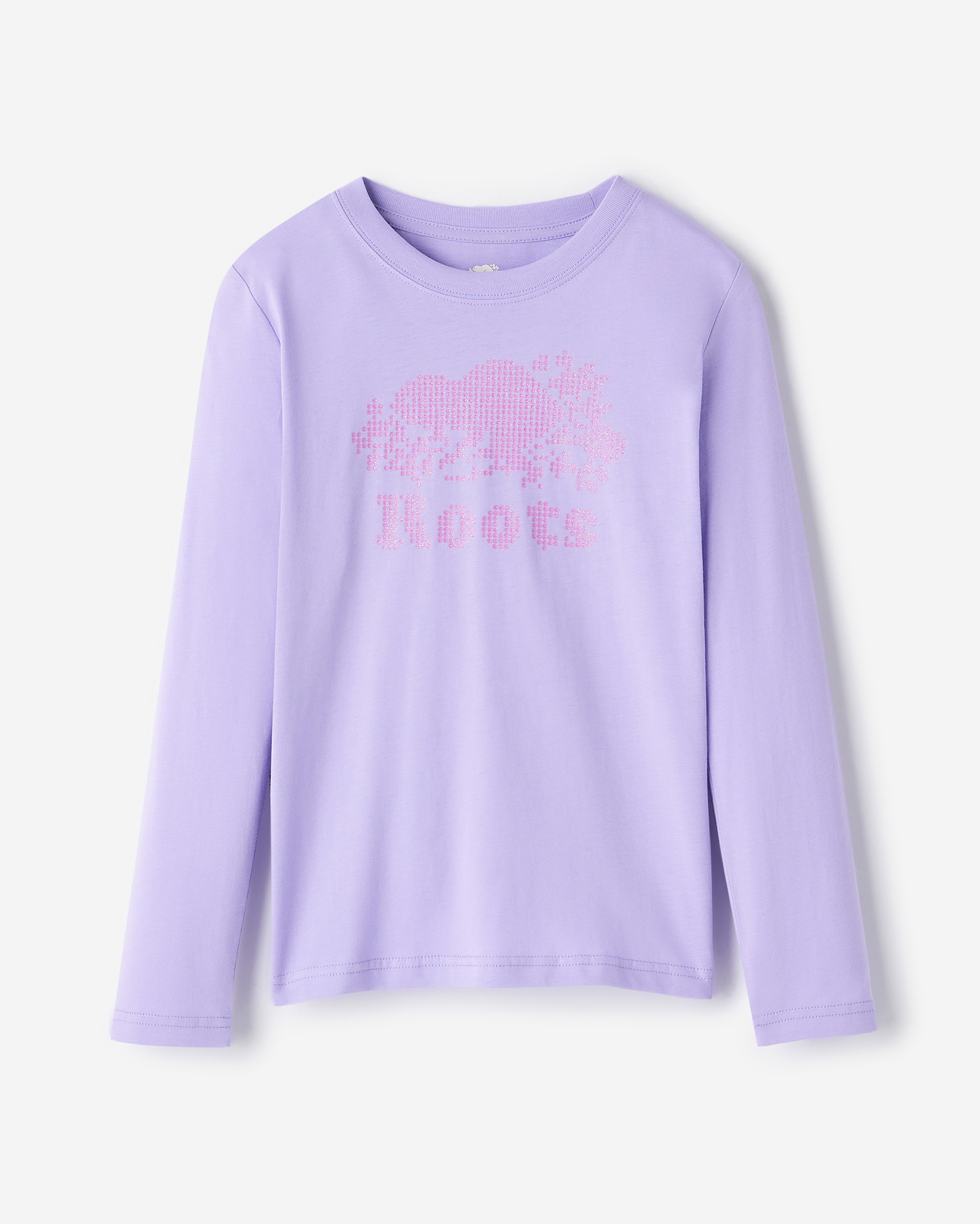 Kids Organic Original Cooper Beaver T-Shirt - Violet Tulip