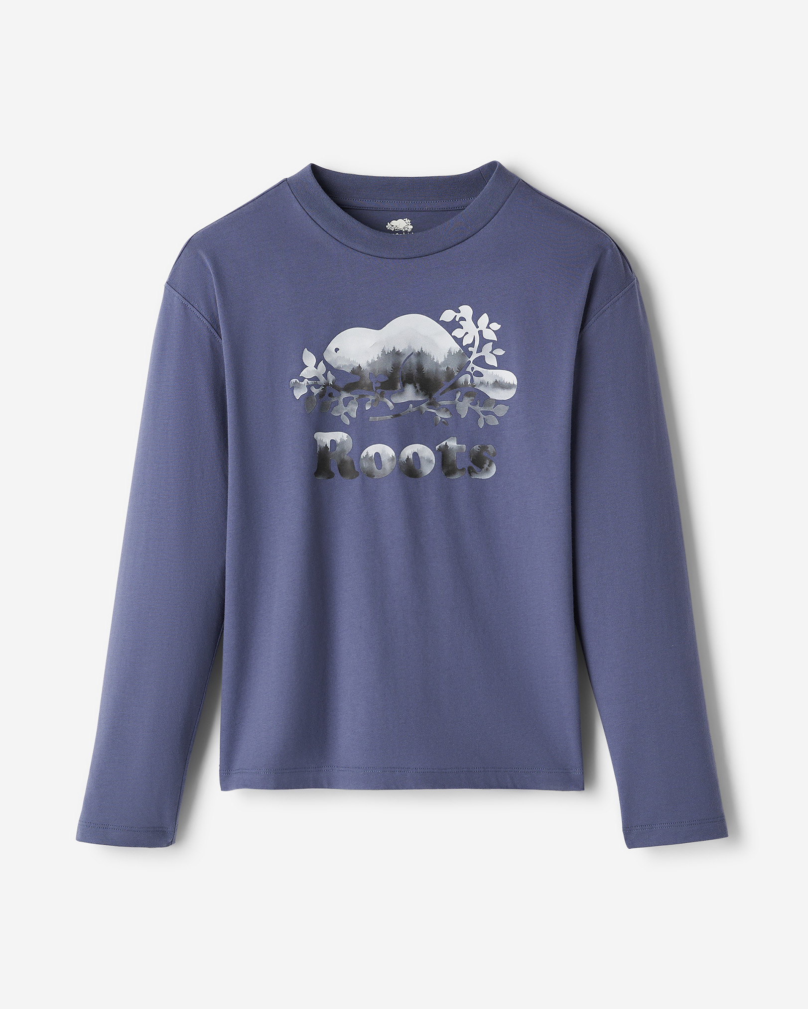 Kids Organic Cooper Watercolour T-Shirt - Tidal Blue Kids Organic Cooper Watercolour T-Shirt - Tidal Blue