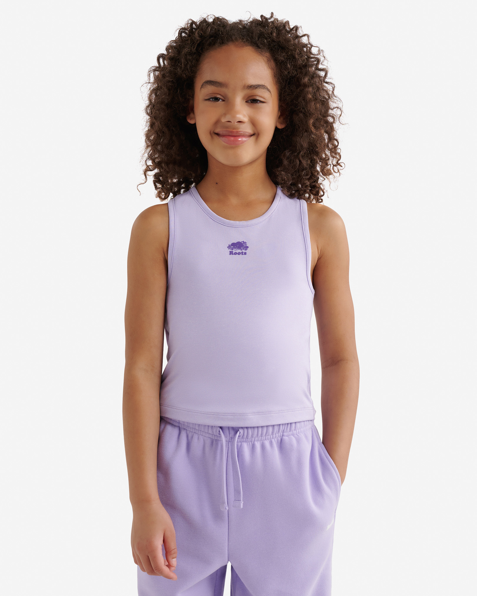 Camisole Renew pour fille - Mlng Lavande