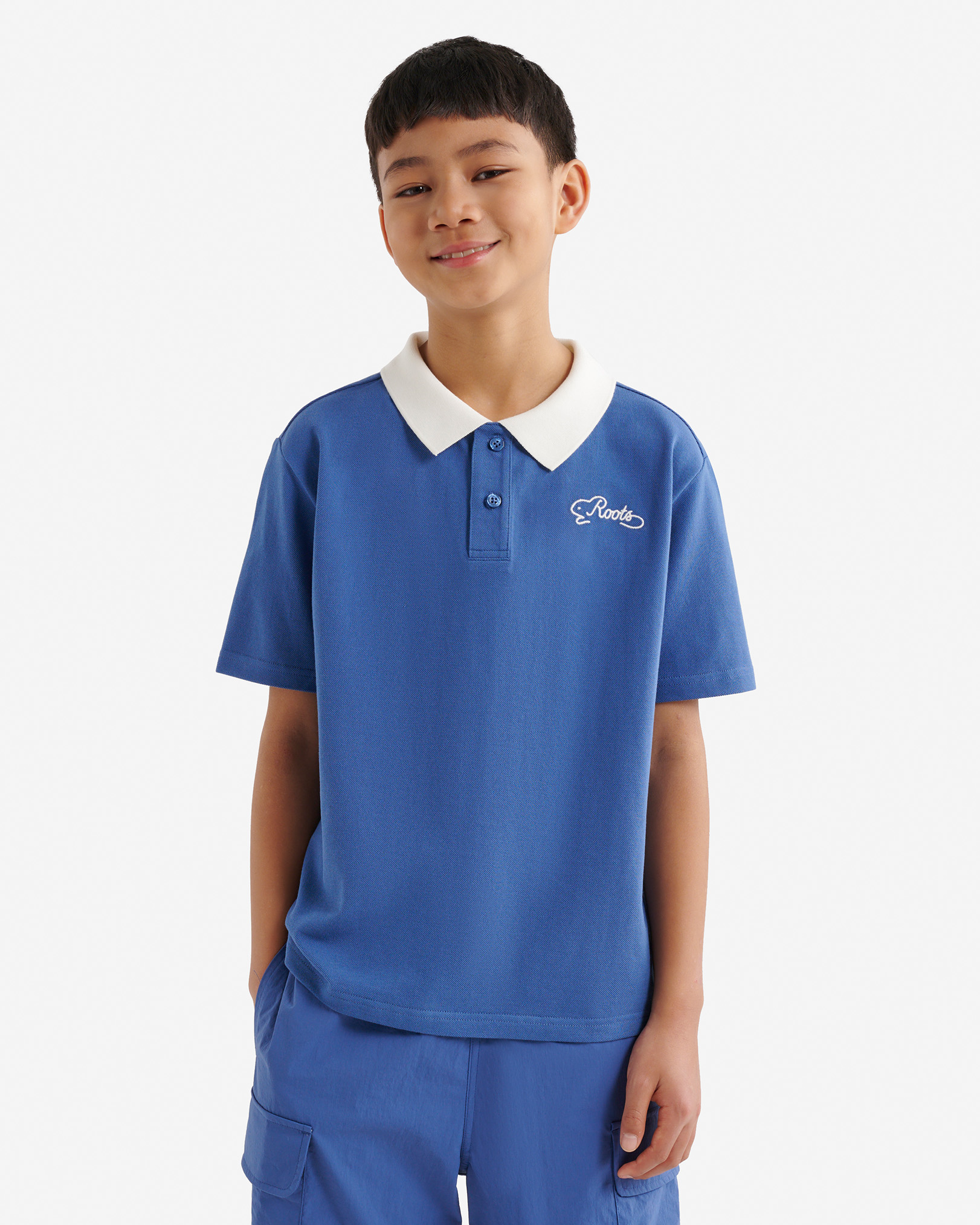 Polo Club de la nature pour enfant - Mousson Bleue Polo Club de la nature pour enfant - Mousson Bleue