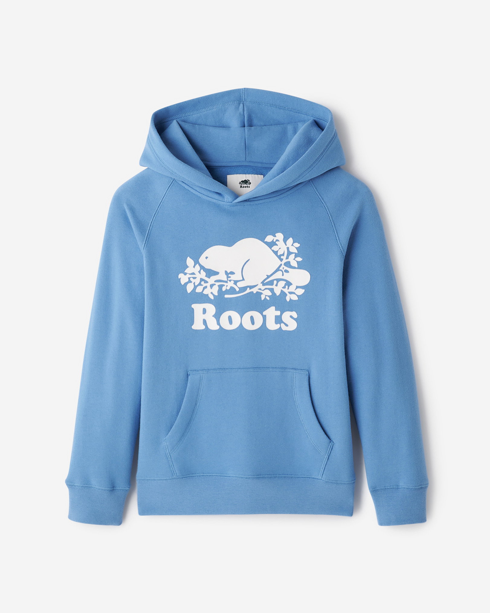 Kids Organic Original Kanga Hoodie - Gulf Blue