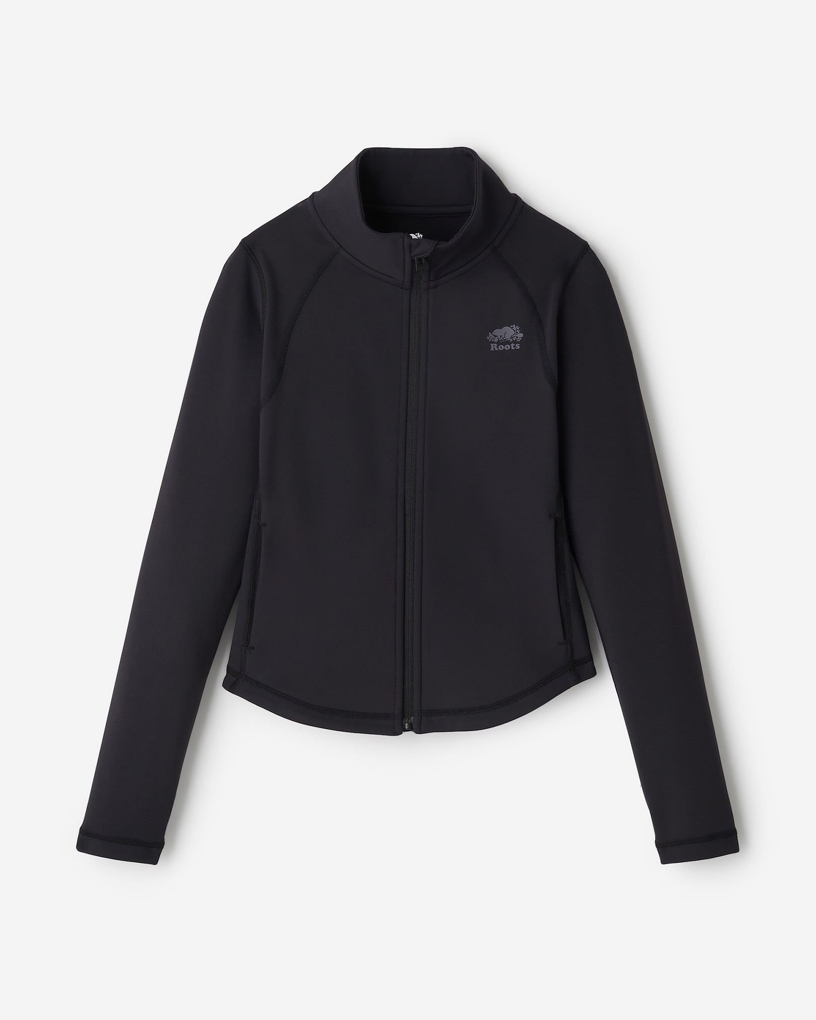 Girls Active Warm Track Jacket