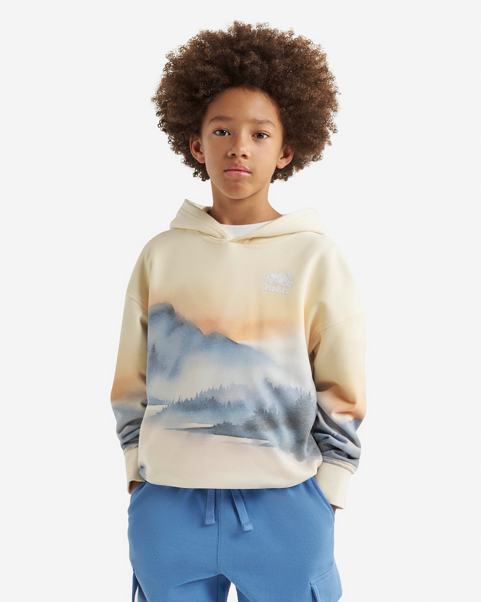 Kids Landscape Hoodie - Multi Landscape