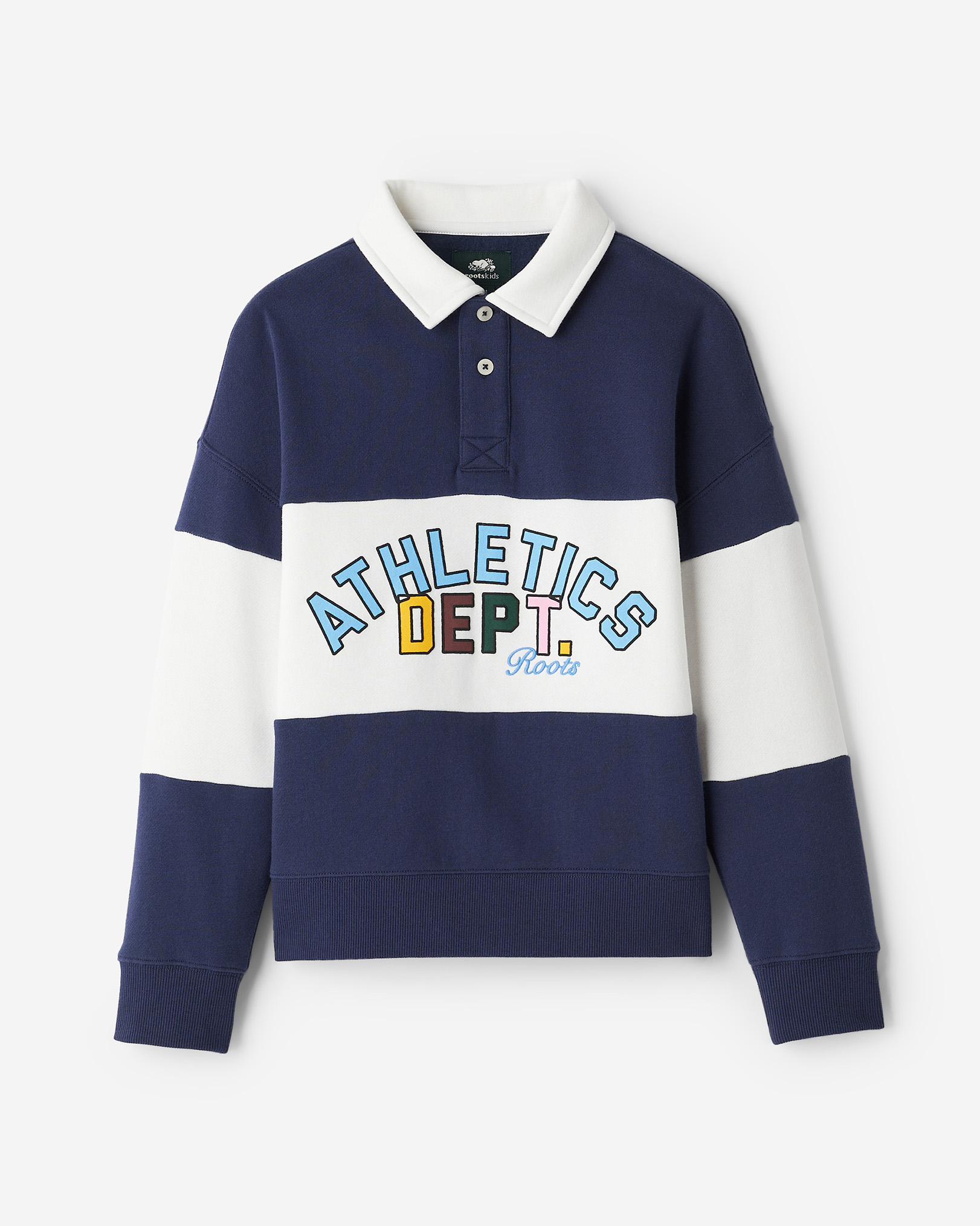 Kids Athletics Department Polo - Nightfall Blue