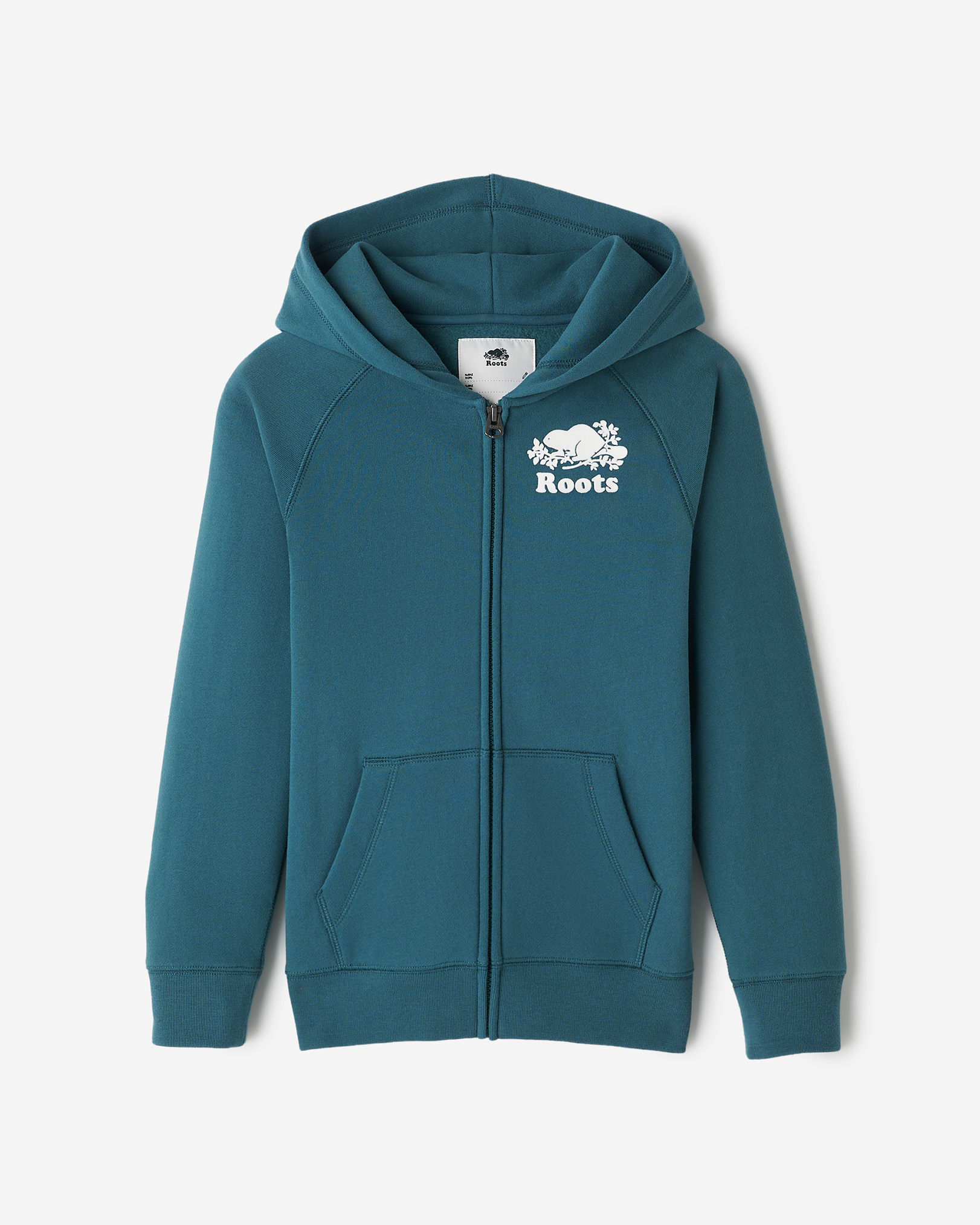 Kids Organic Original Full Zip Hoodie - Ocean Teal Kids Organic Original Full Zip Hoodie - Ocean Teal