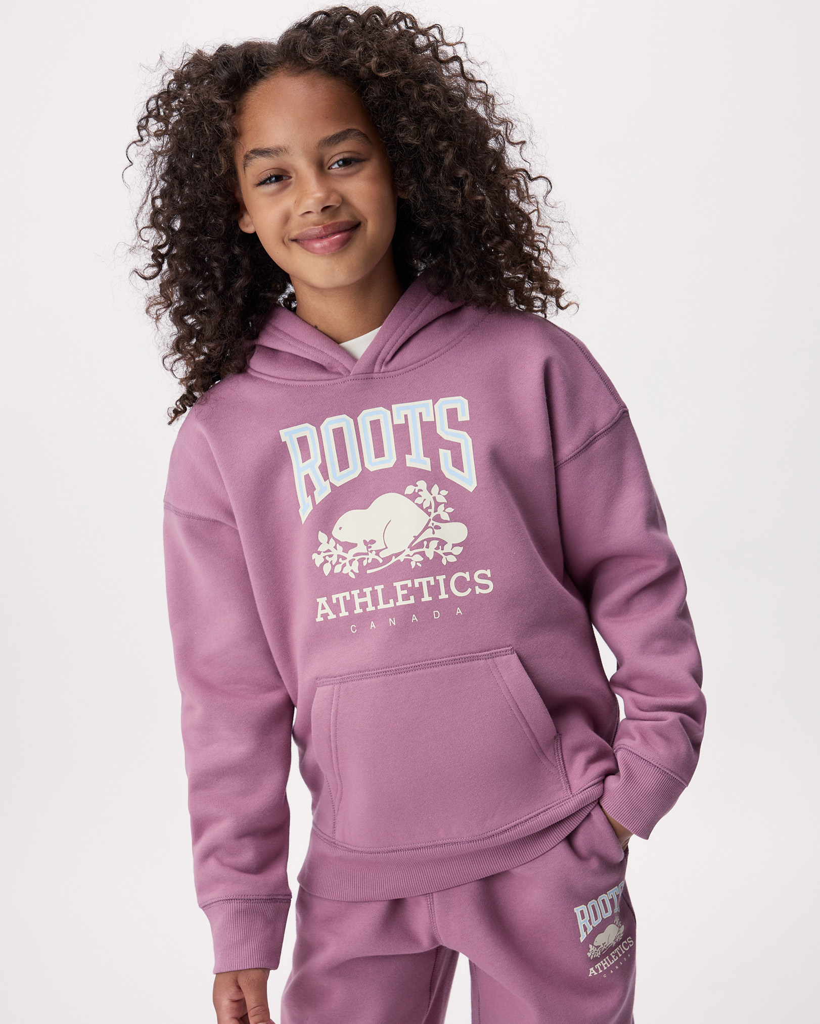 Kids RBA Archive Hoodie - Dusky Plum