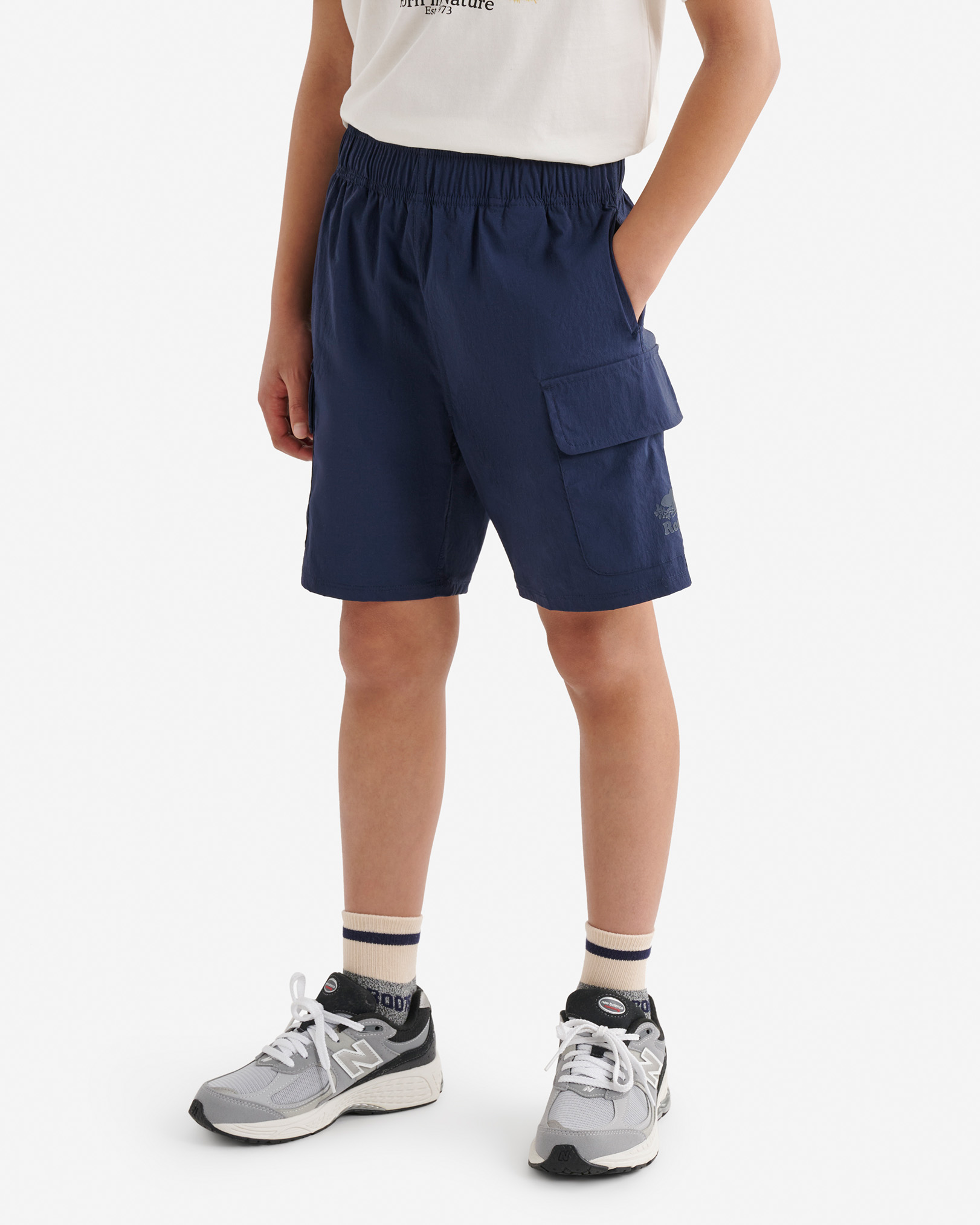 Kids Hybrid Cargo Short - Navy Blazer