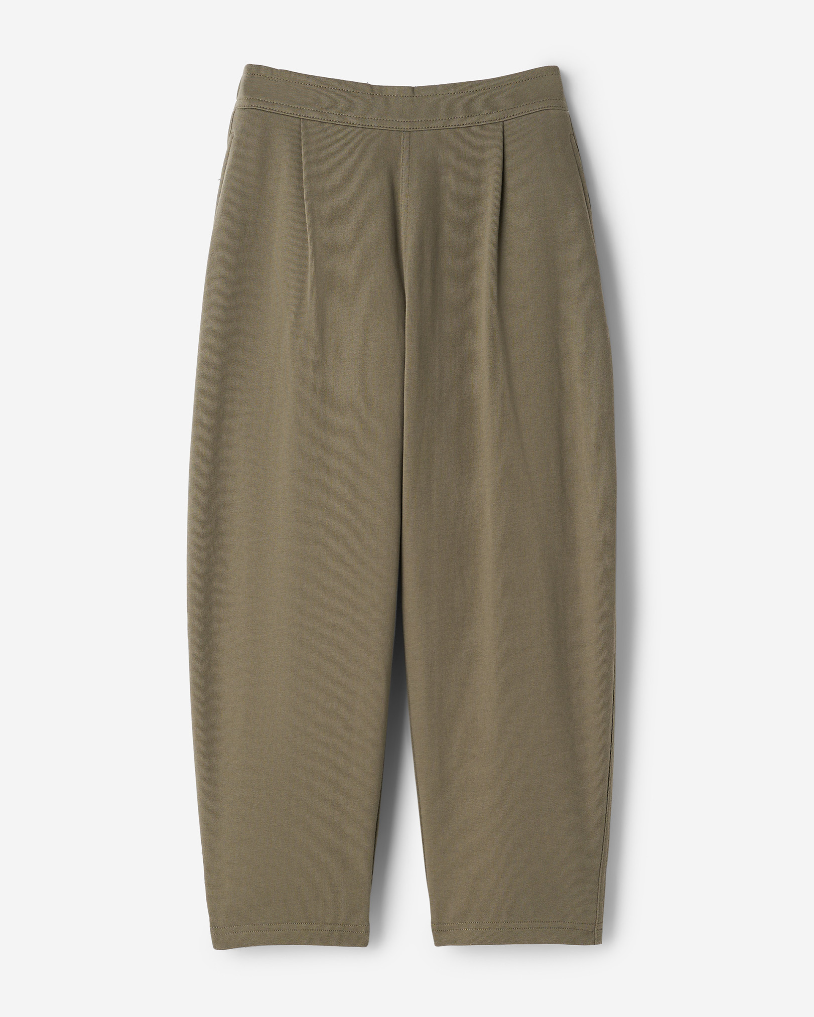 Kids Heavy Jersey Barrel Pant - Smokey Olive Kids Heavy Jersey Barrel Pant - Smokey Olive