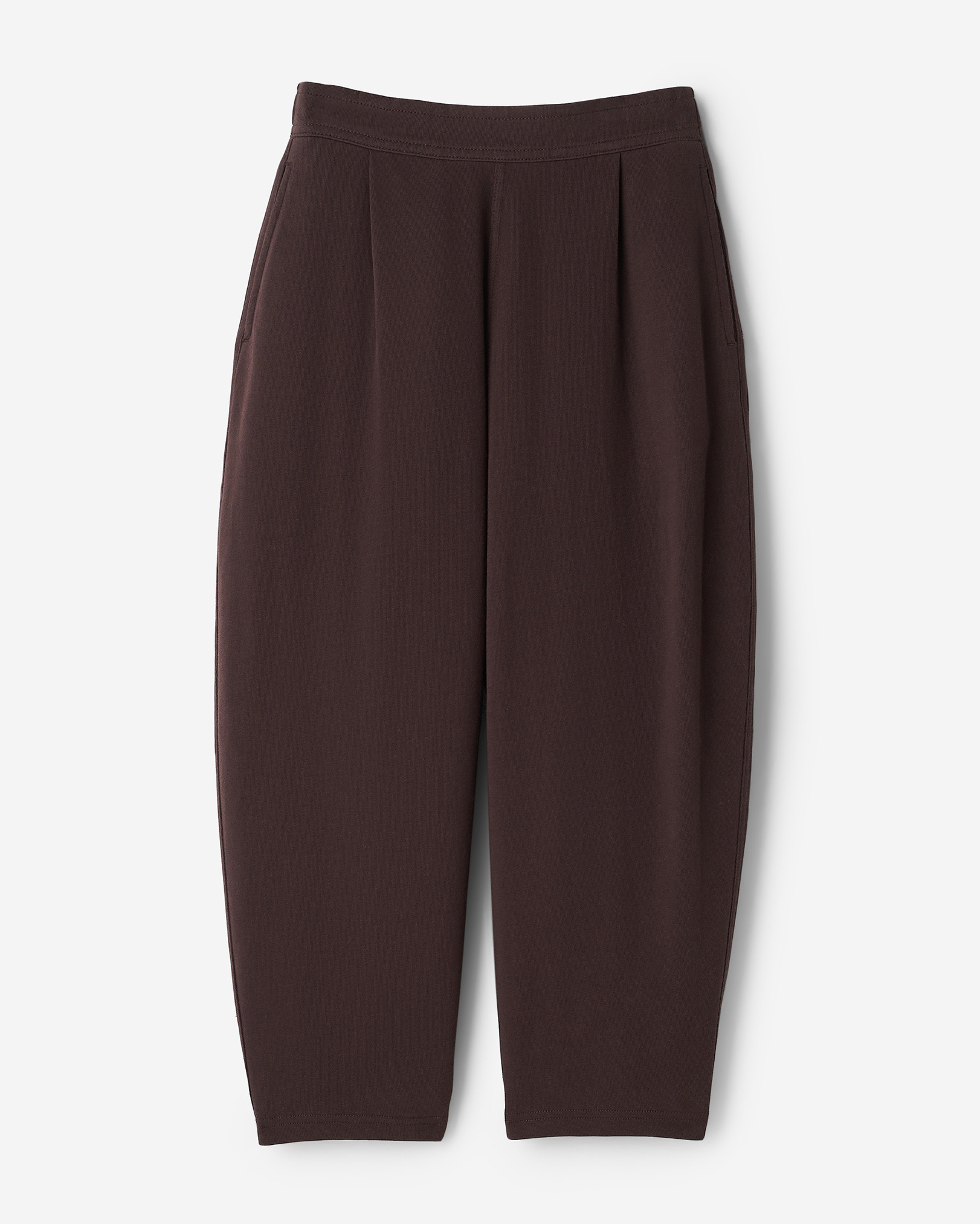 Kids Heavy Jersey Barrel Pant - Black Coffee Kids Heavy Jersey Barrel Pant - Black Coffee