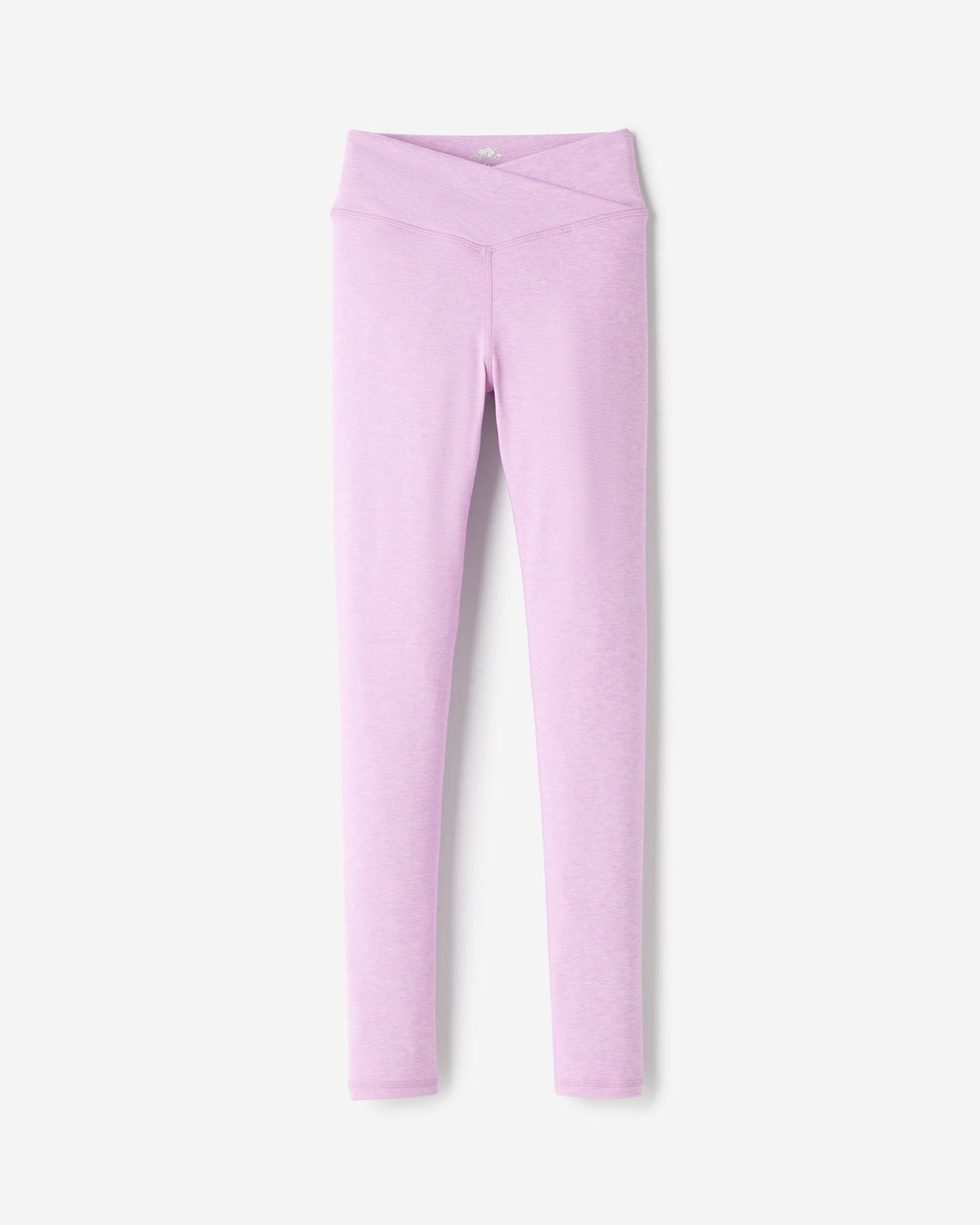 Girls Active Wrap Legging - Lilac Ice Mix Girls Active Wrap Legging - Lilac Ice Mix