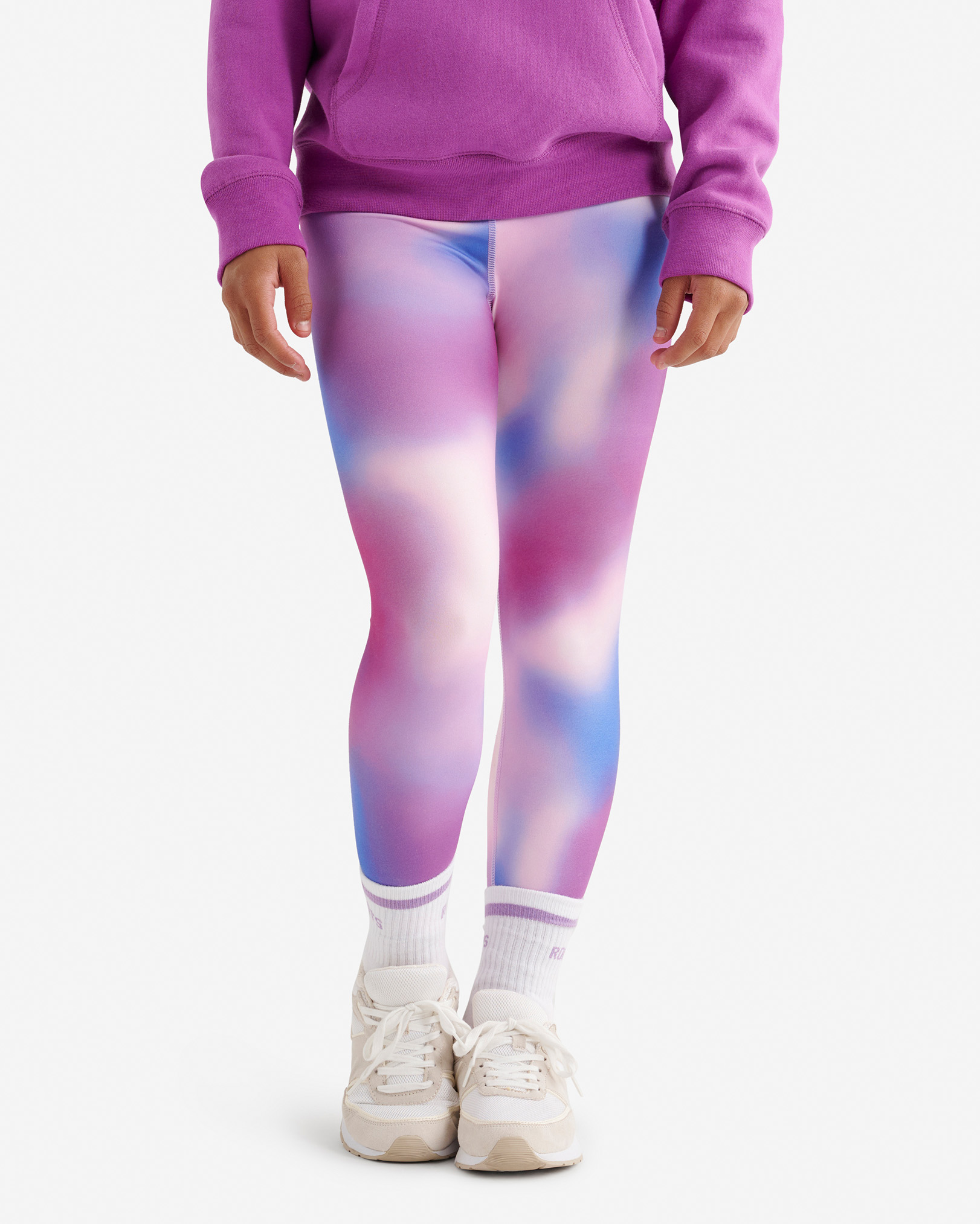 Girls Active Wrap Legging - Multi Girls Active Wrap Legging - Multi
