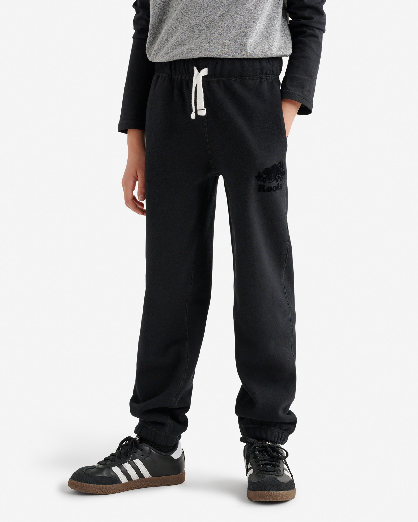 Kids Organic Original Sweatpant - Black