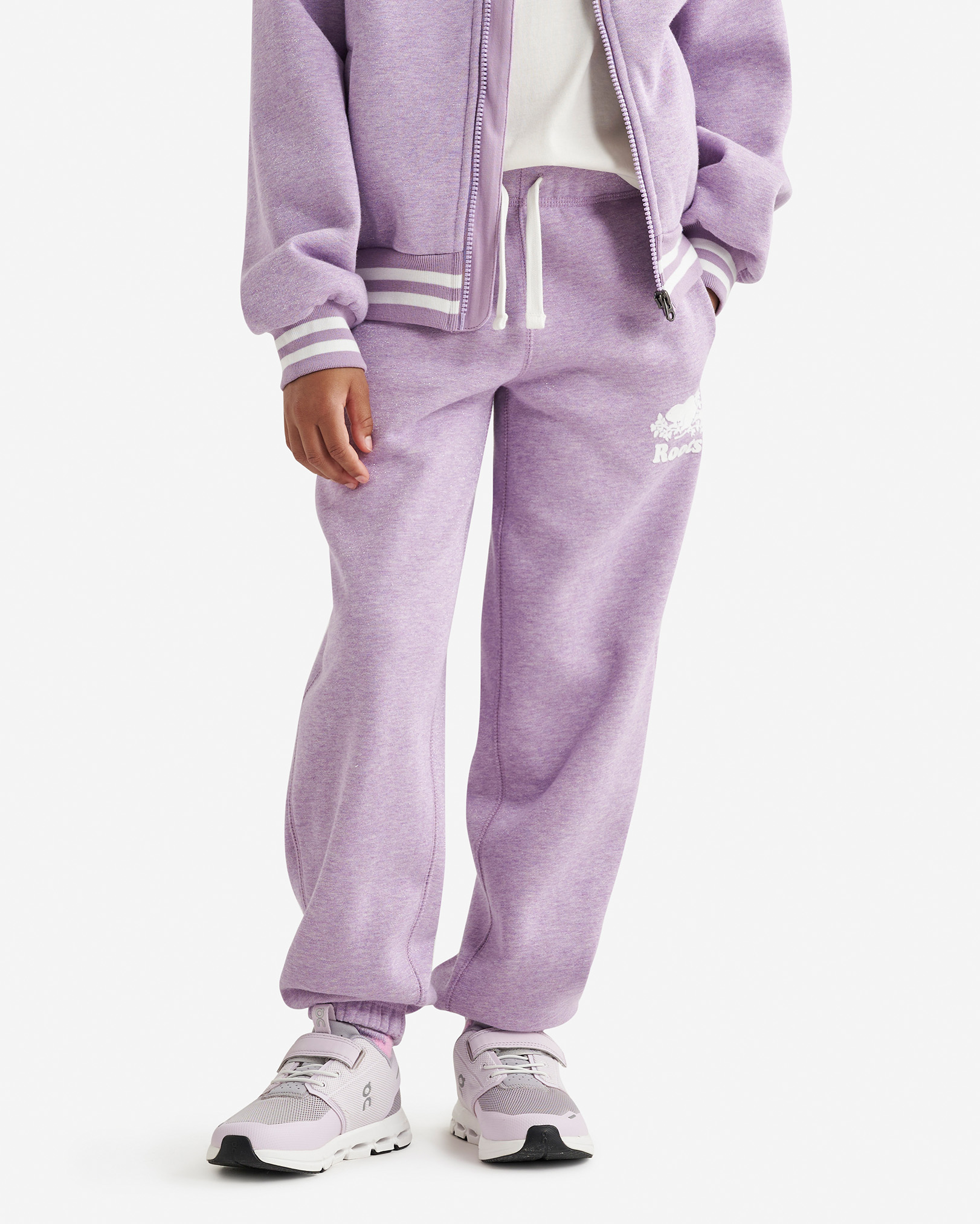 Kids Original Sparkle Sweatpant - Violet Tulip Mix