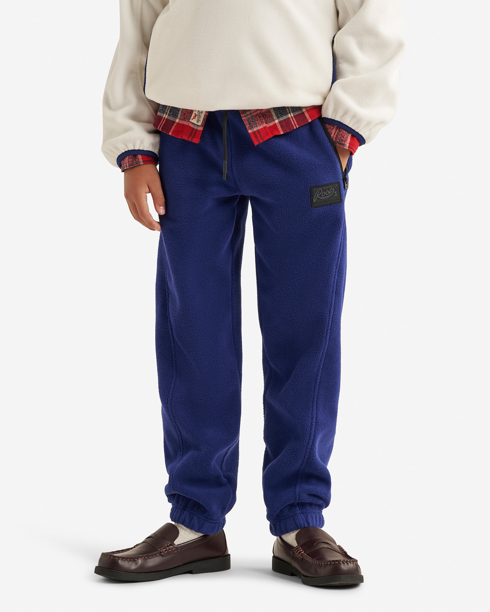 Kids Active Microfleece Jogger - Beacon Blue