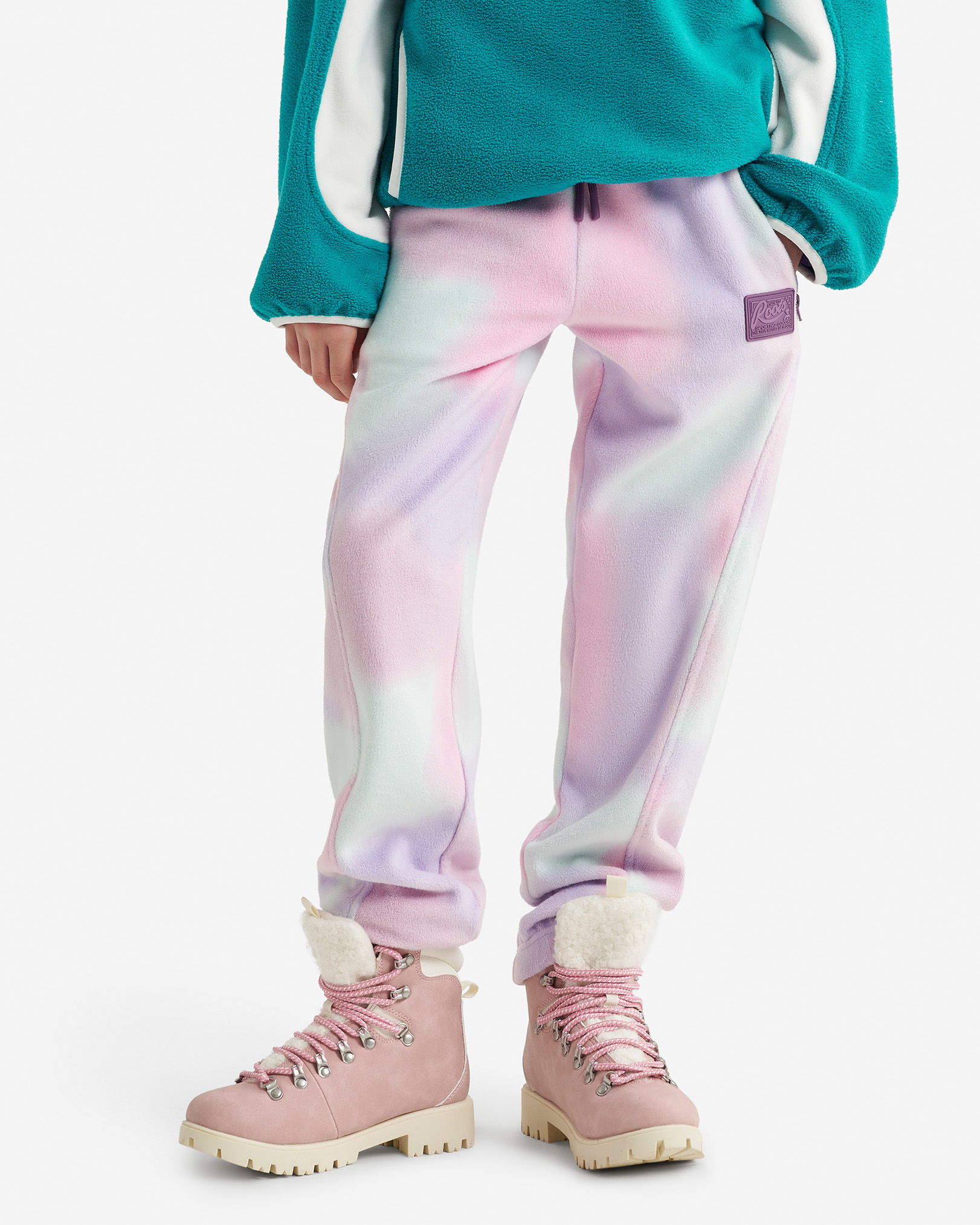 Kids Active Microfleece Jogger - Multi