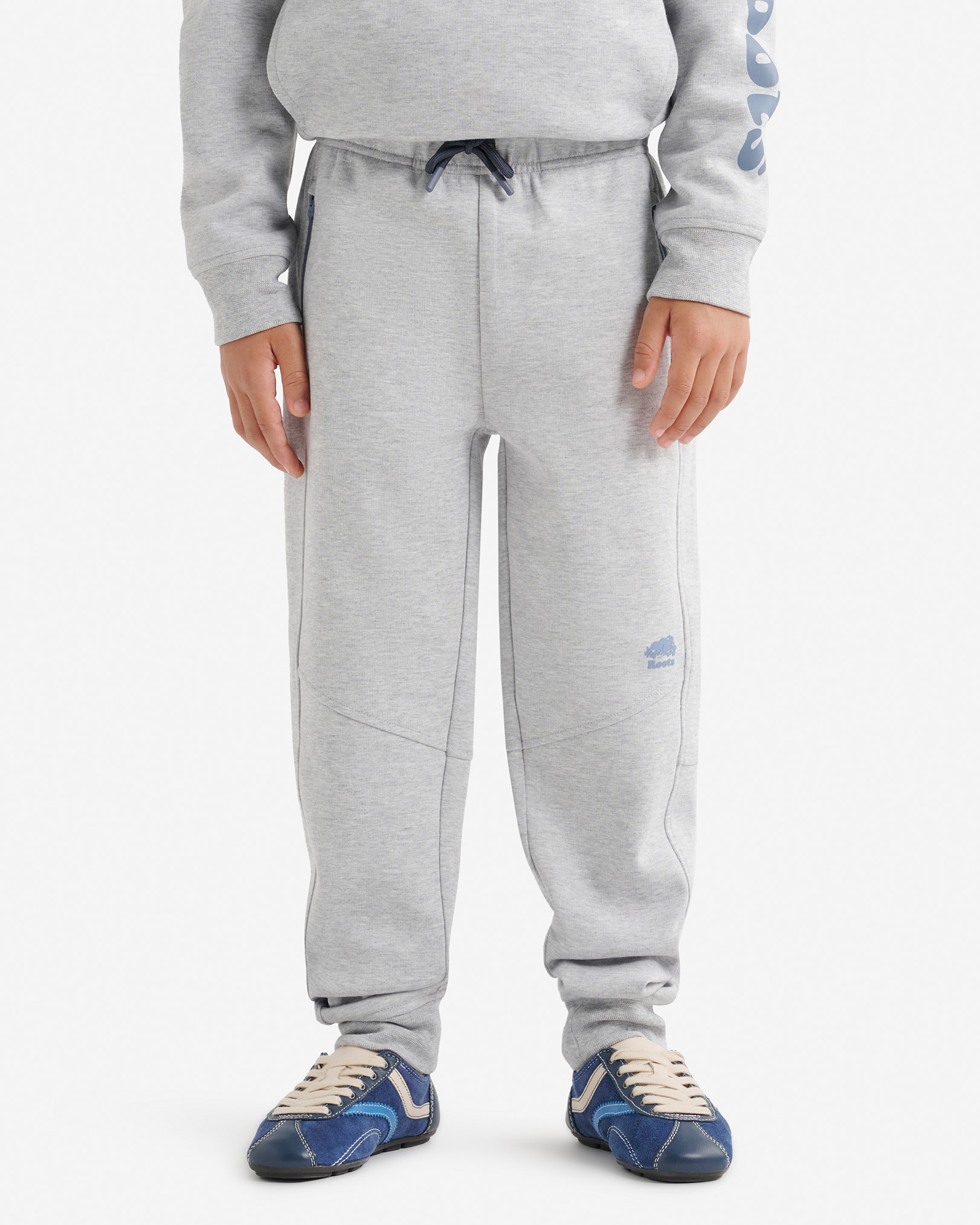 Kids Recover Interlock Jogger - Heather Grey Kids Recover Interlock Jogger - Heather Grey