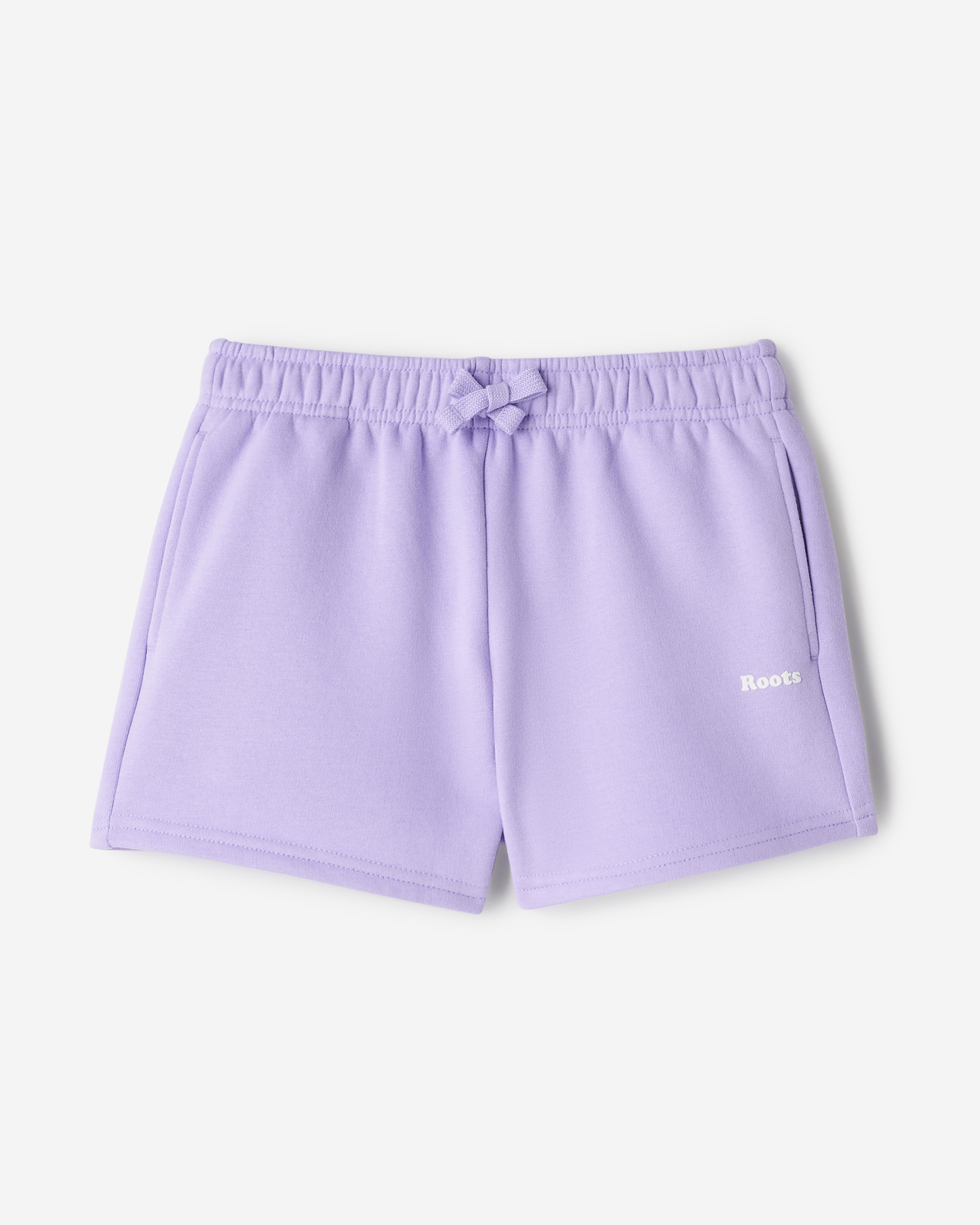 Short en molleton Nuage pour filles - Lavande