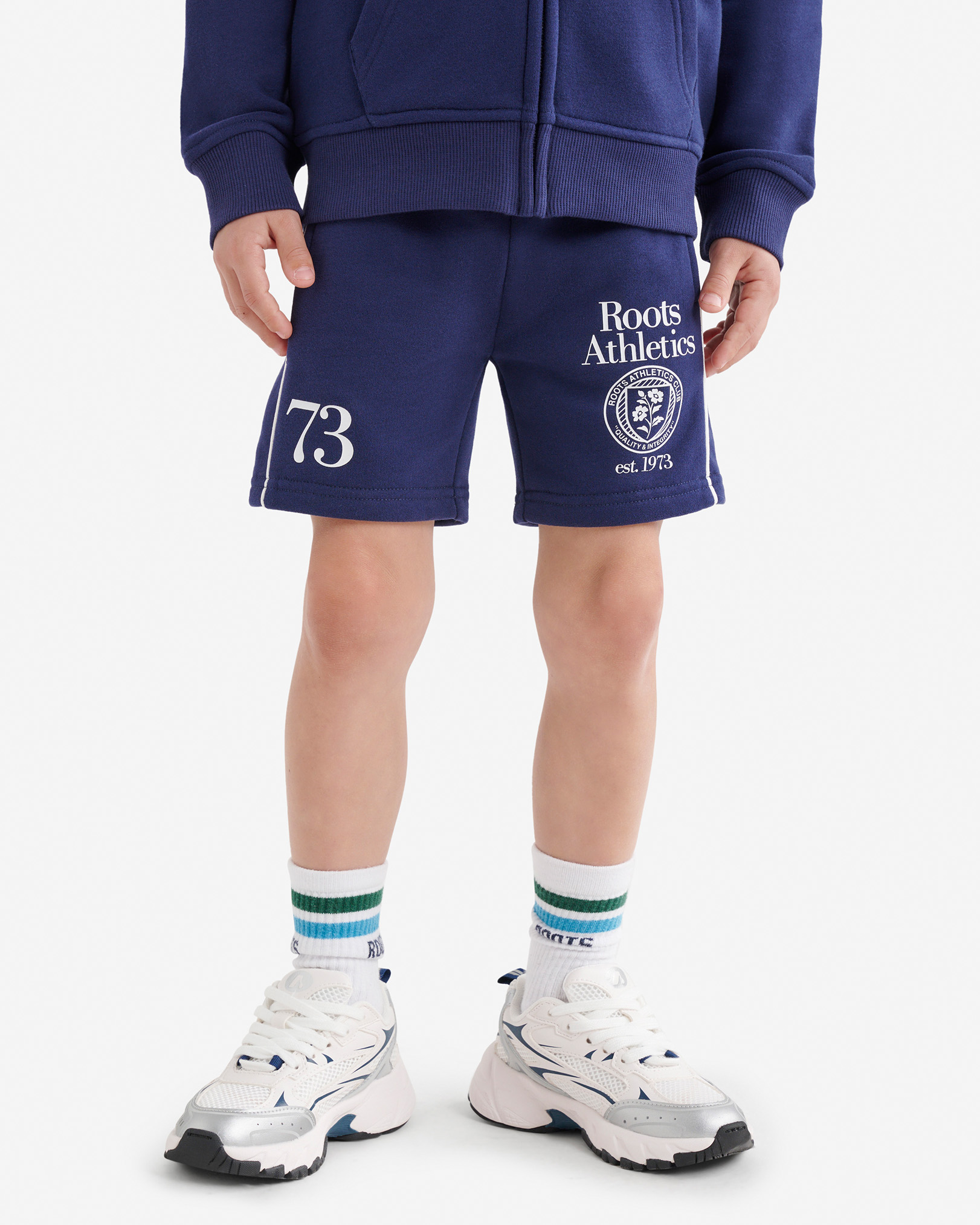 Kids Summer League Sweatshort - Indigo Ink