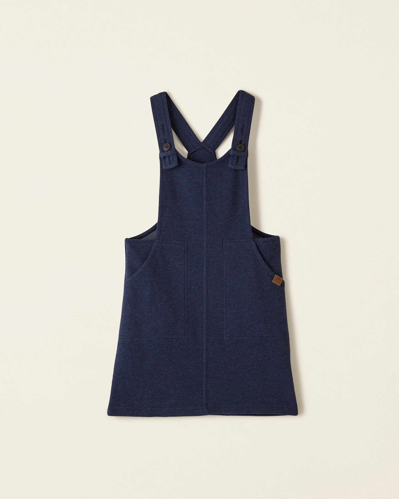 Girls Junction Overall Dress - Dark Blue