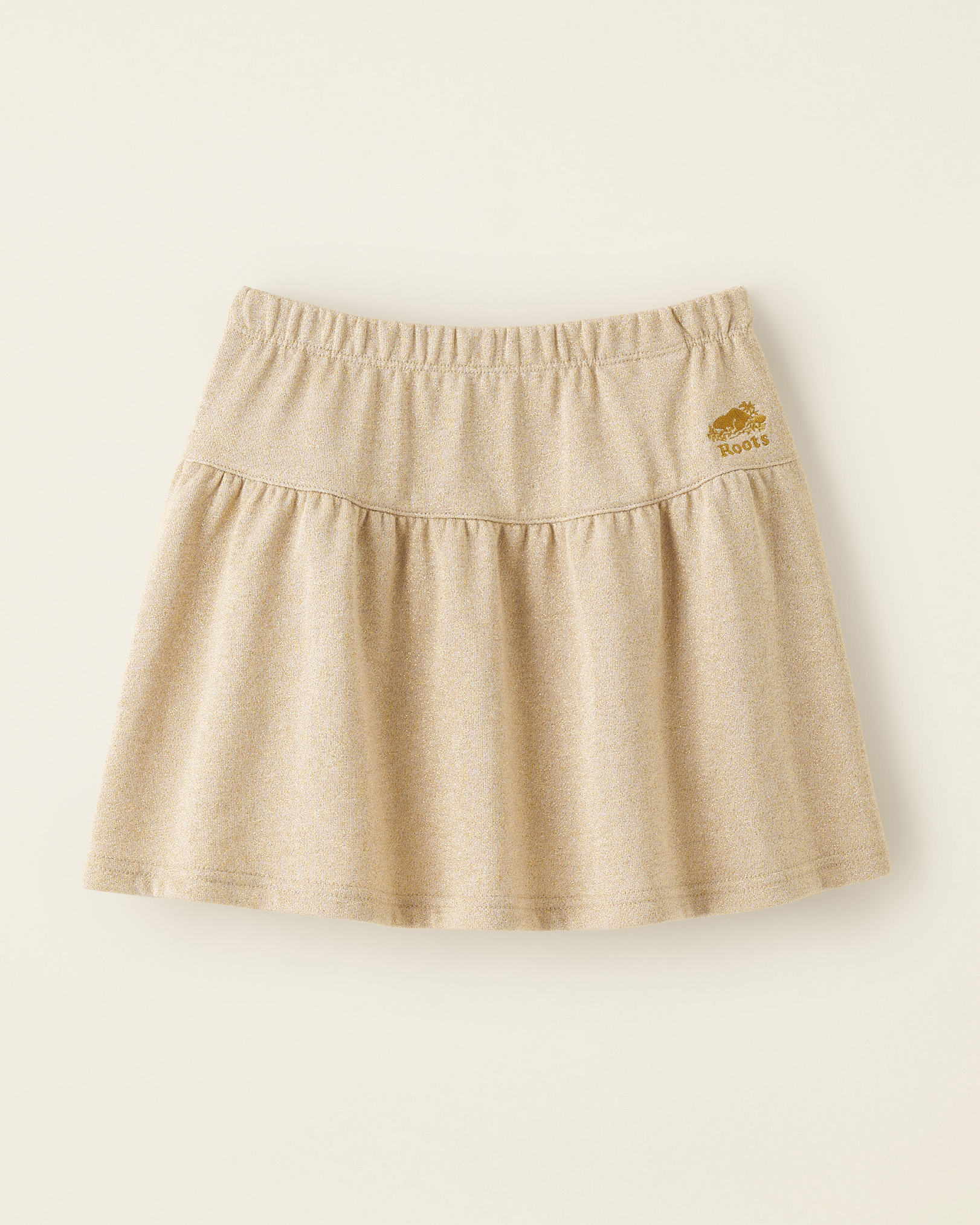 Girls Gold Sparkle Skirt Girls Gold Sparkle Skirt