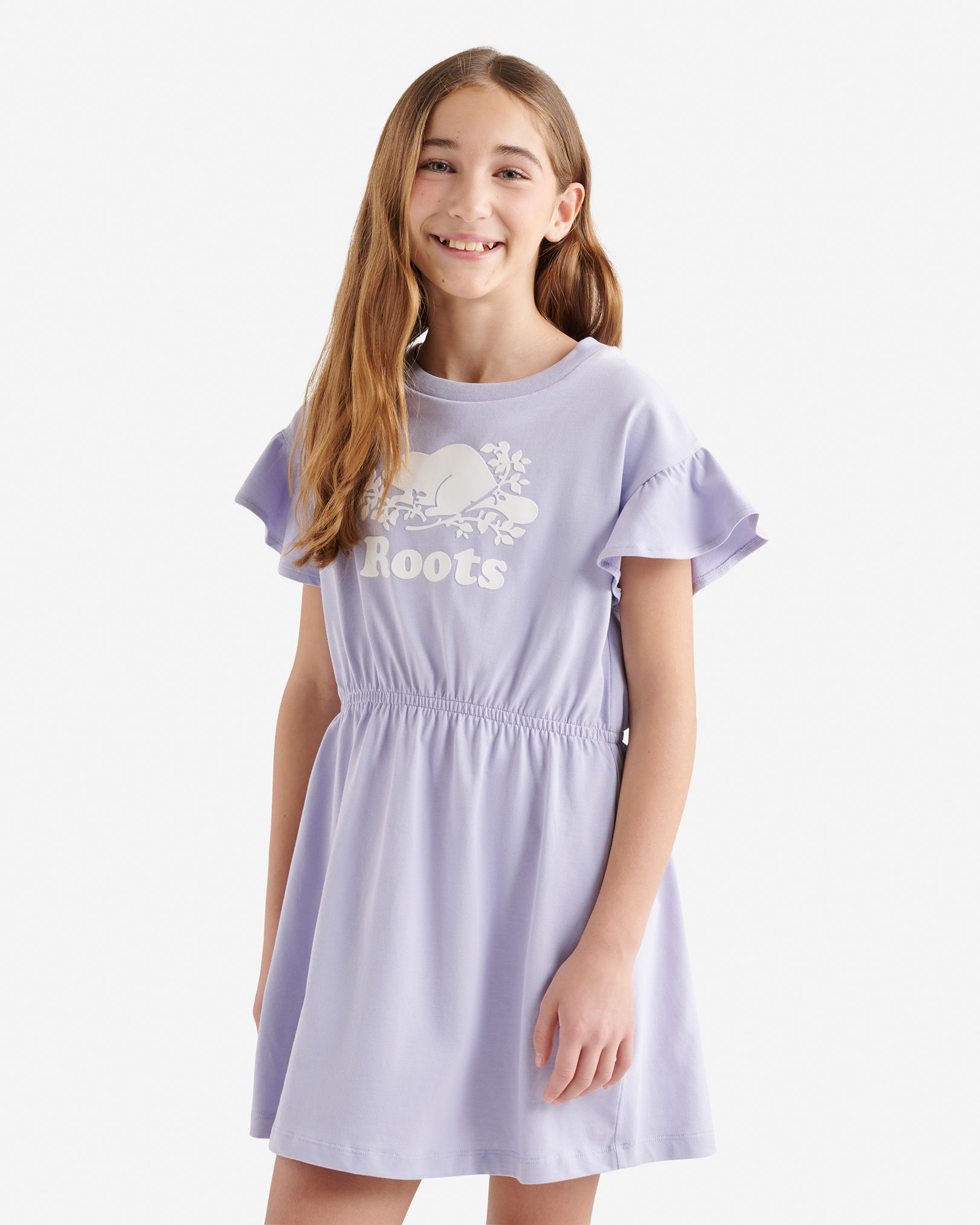 Girls Cooper Dress - Cosmic Sky