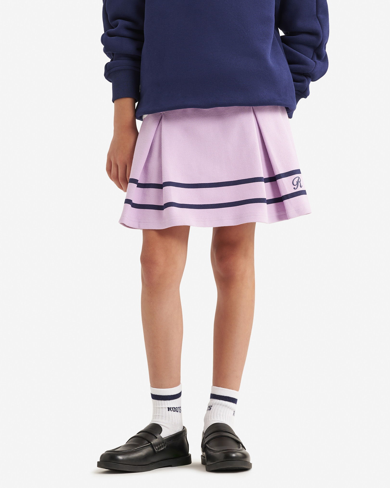 Girls Roots Signature Skort - Fair Orchid Girls Roots Signature Skort - Fair Orchid
