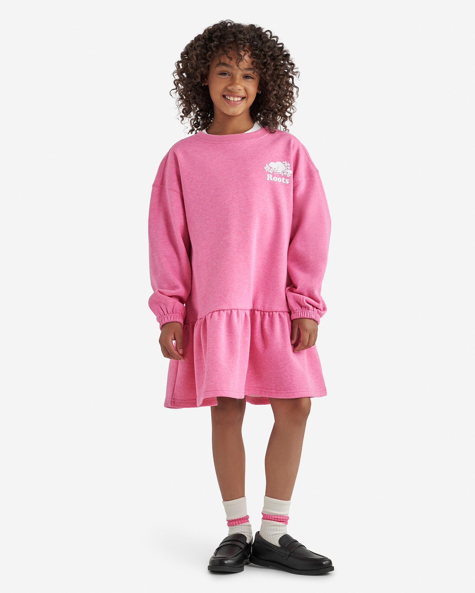 Girls Cooper Sparkle Dress - Ultra Pink Mix