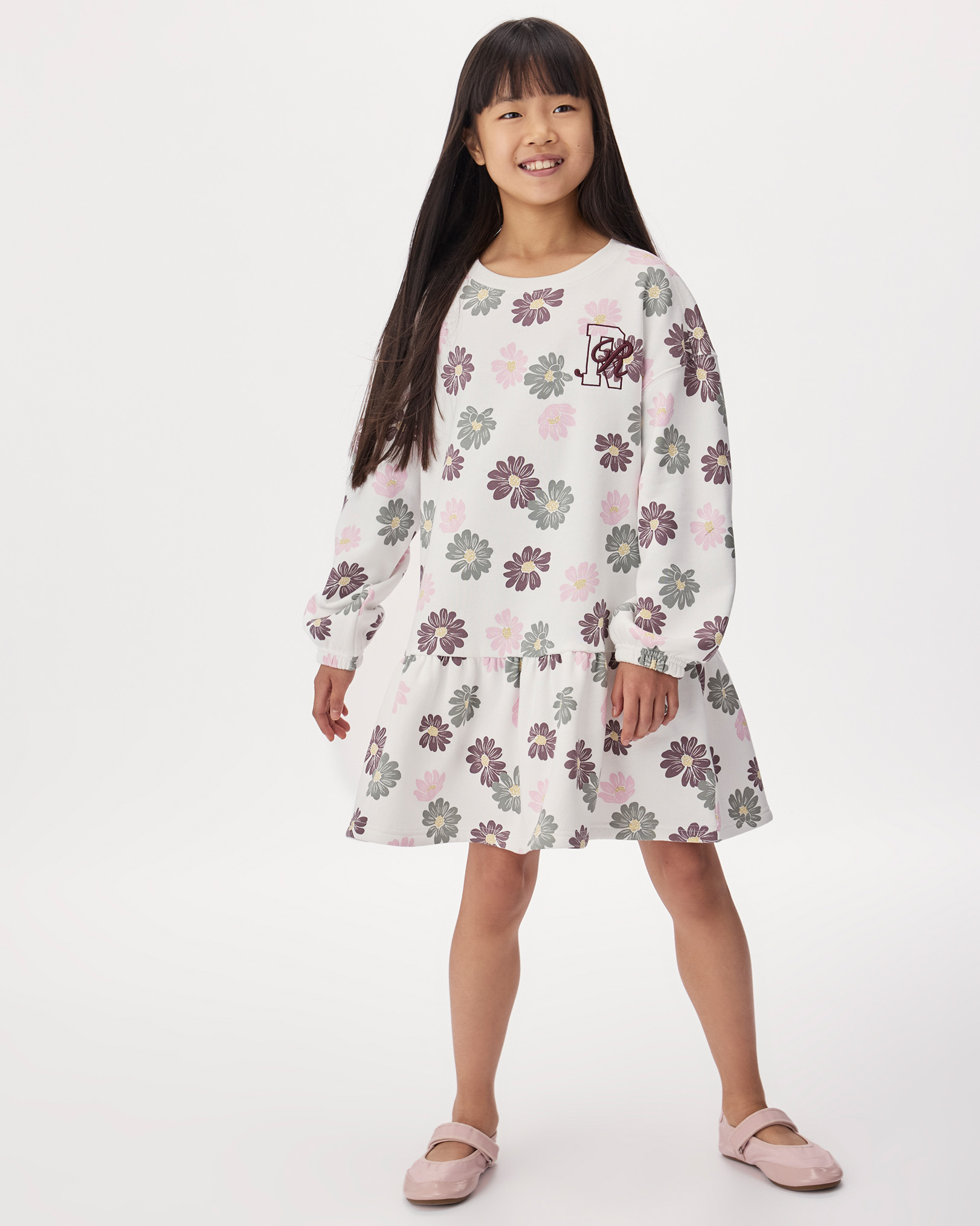Girls Roots Academy Floral Dress