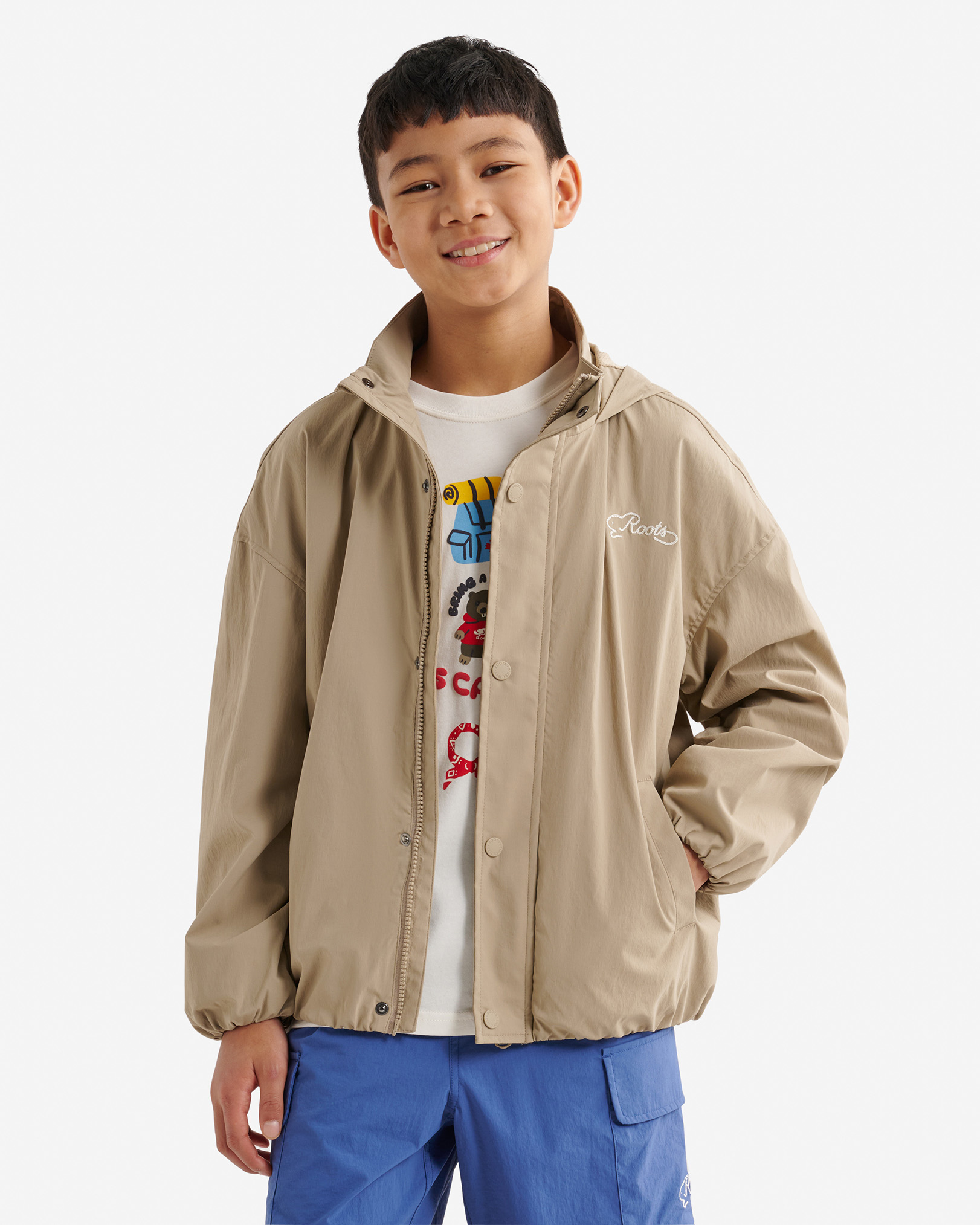 Kids Nature Club Jacket - Warm Khaki