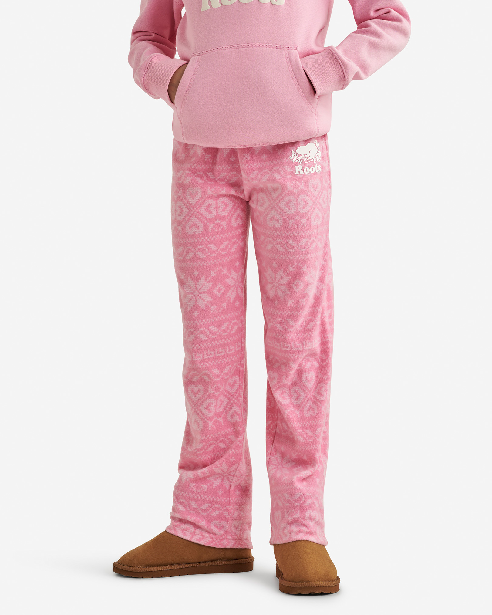 Kids Microfleece Pajama Pant - Prism Pink
