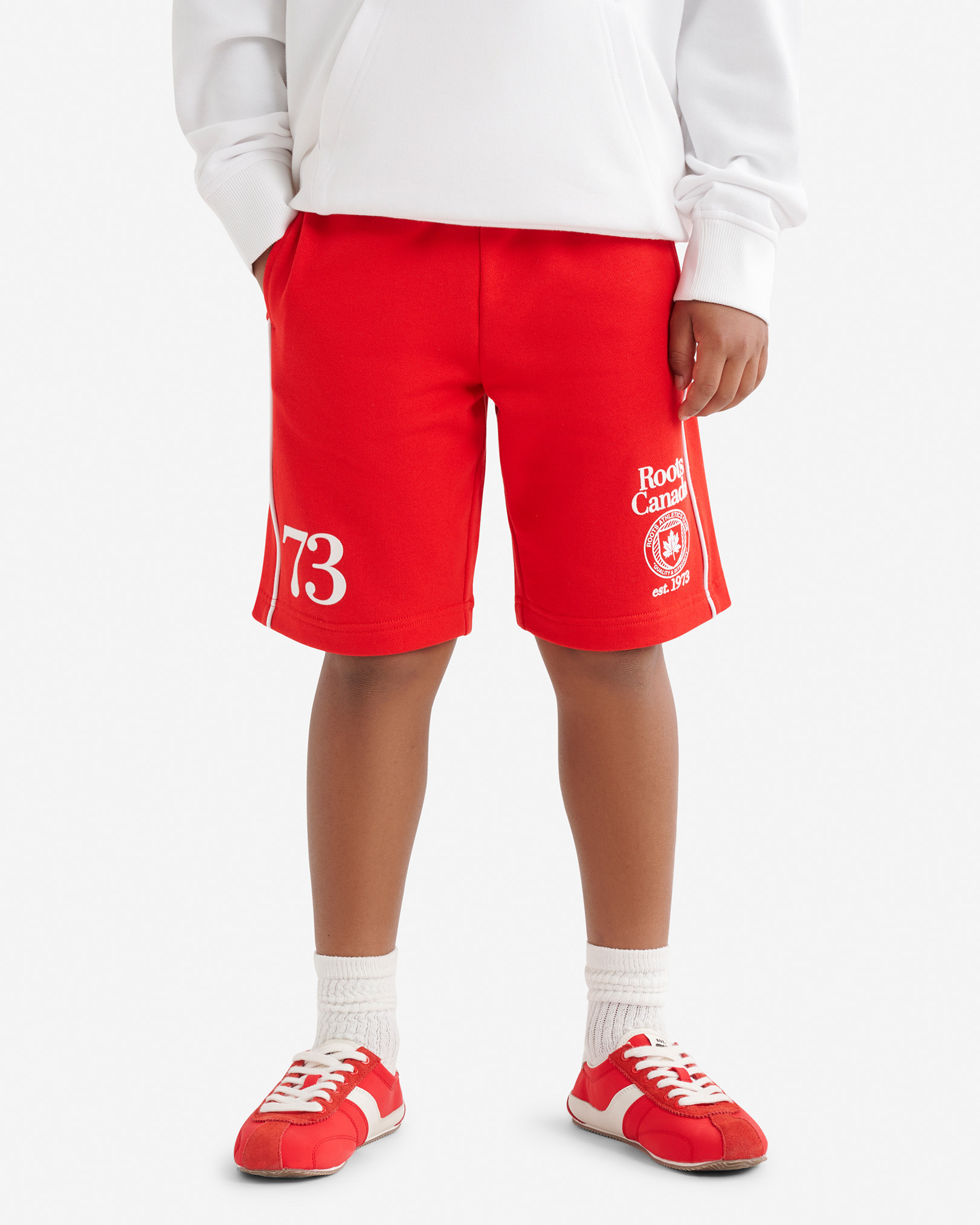 Kids Northern Athletics Sweatshort - Cherry Burst