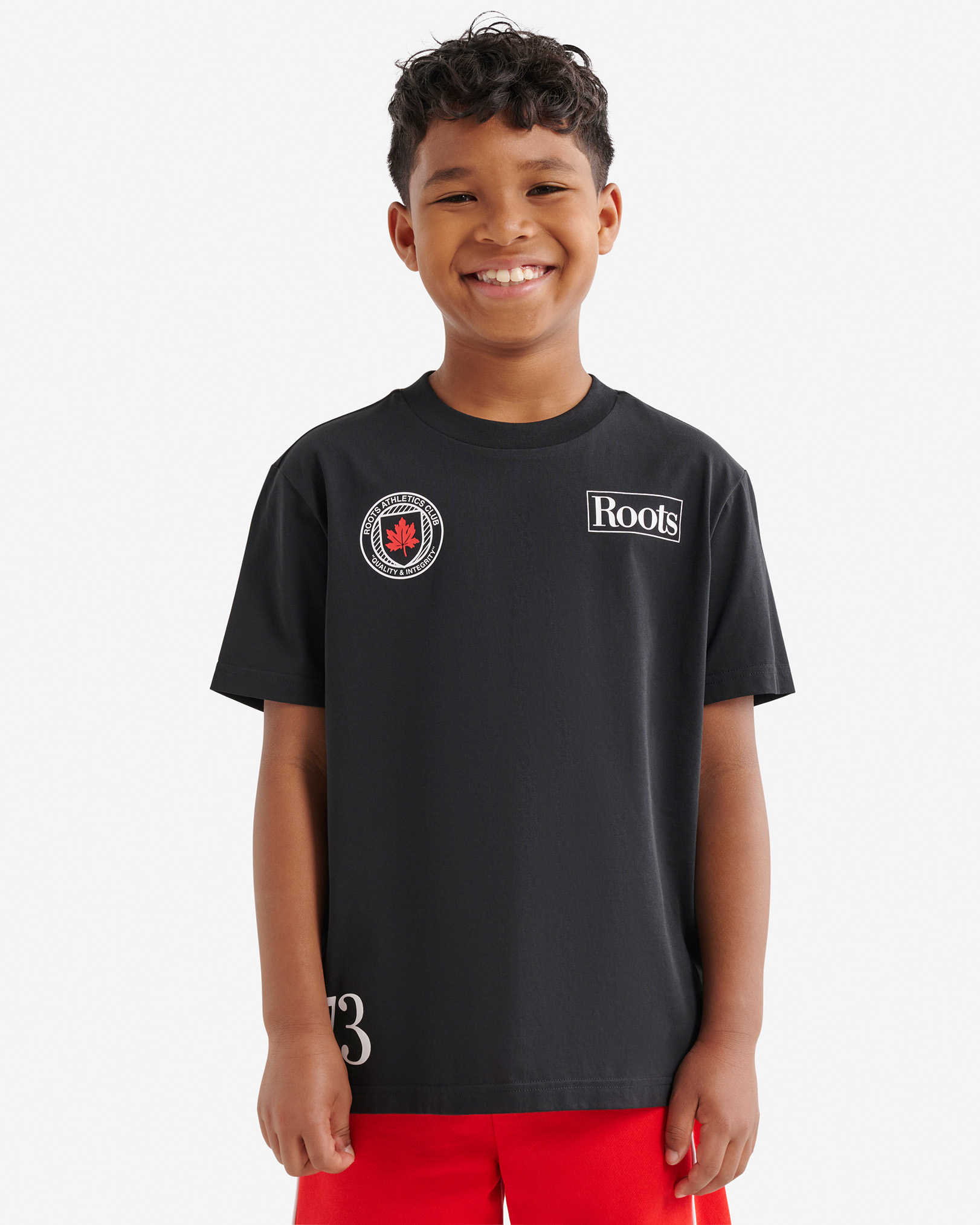 Kids Northern Athletics T-Shirt - Black