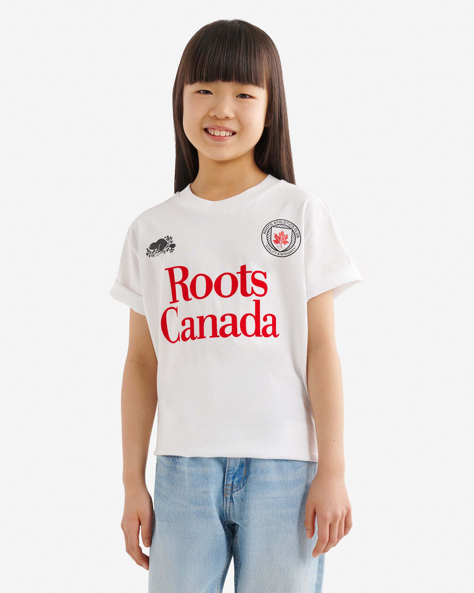 Kids Northern Athletics T-Shirt - White