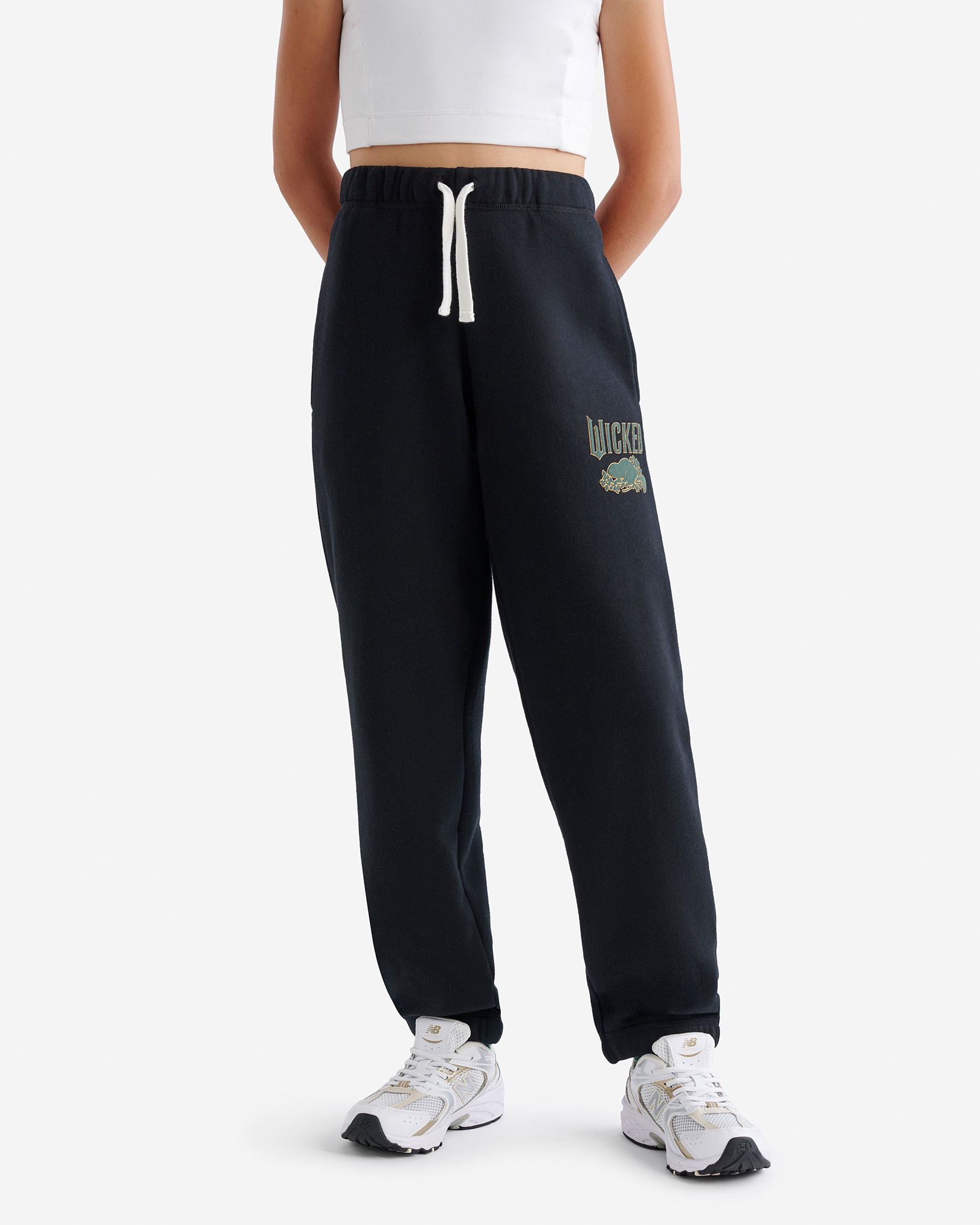 Kids Roots X Wicked Sweatpant - Black