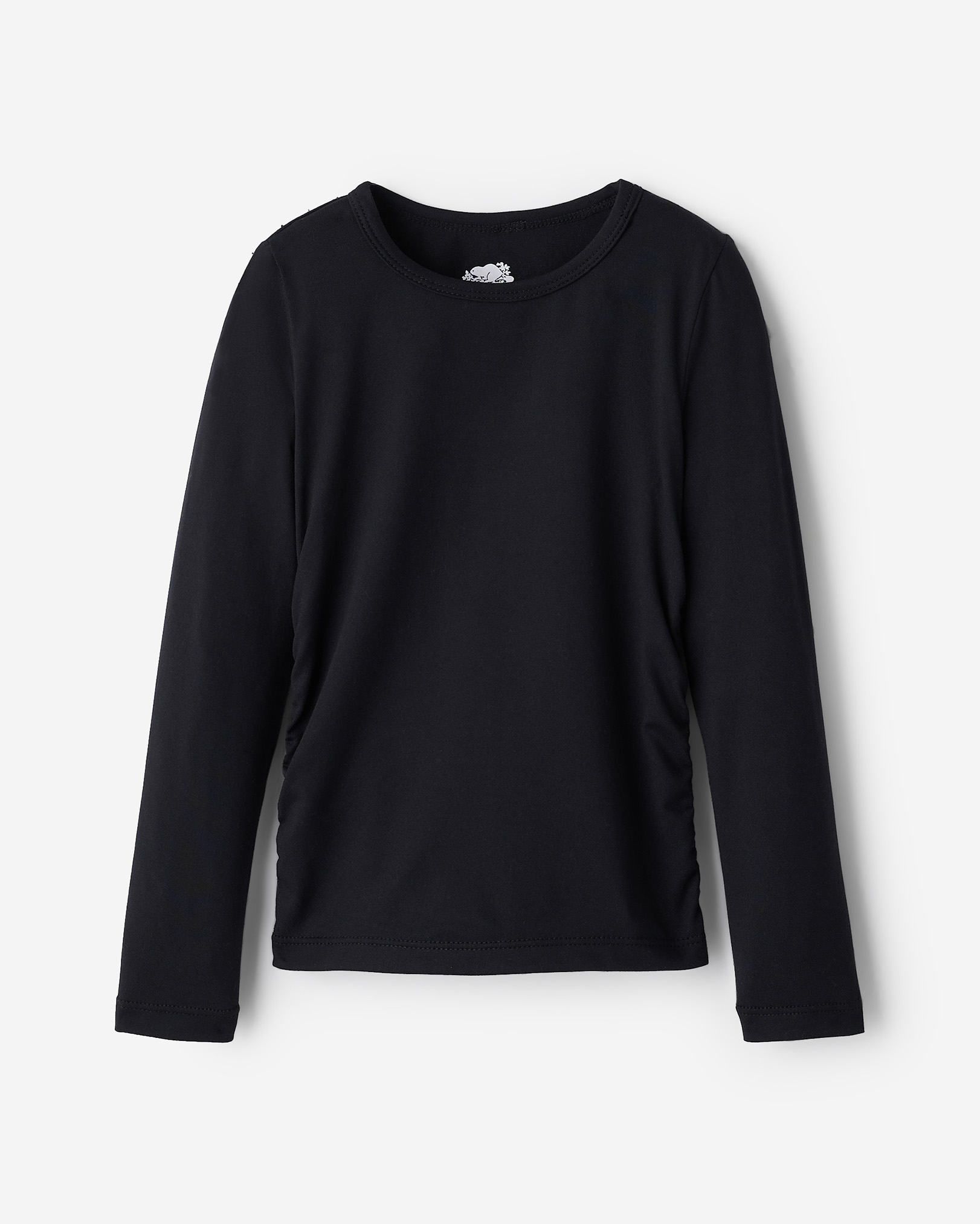 Toddler Girls Active Fitted T-Shirt - Black