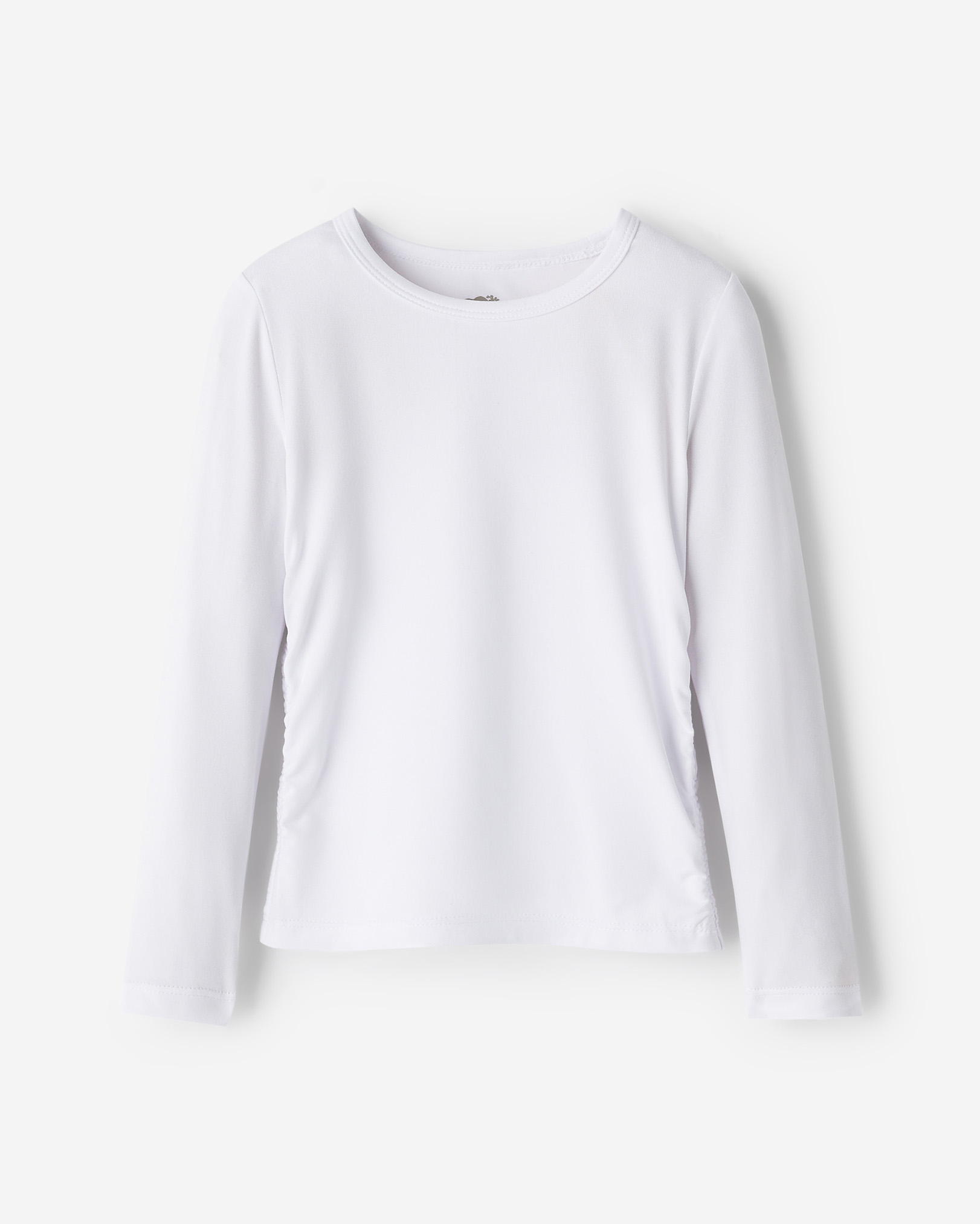 Toddler Girls Active Fitted T-Shirt - White