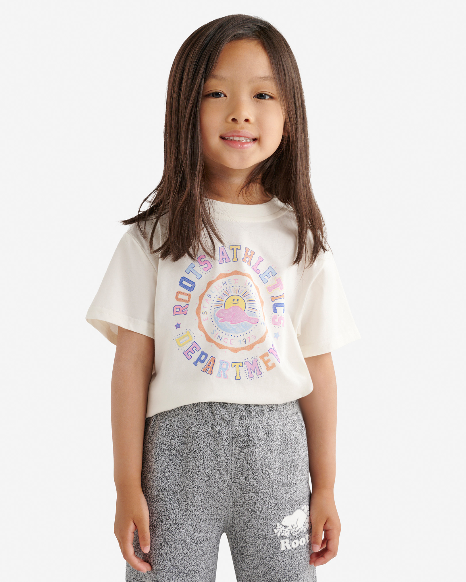 Toddler Athletic Department T-Shirt - Egret Toddler Athletic Department T-Shirt - Egret